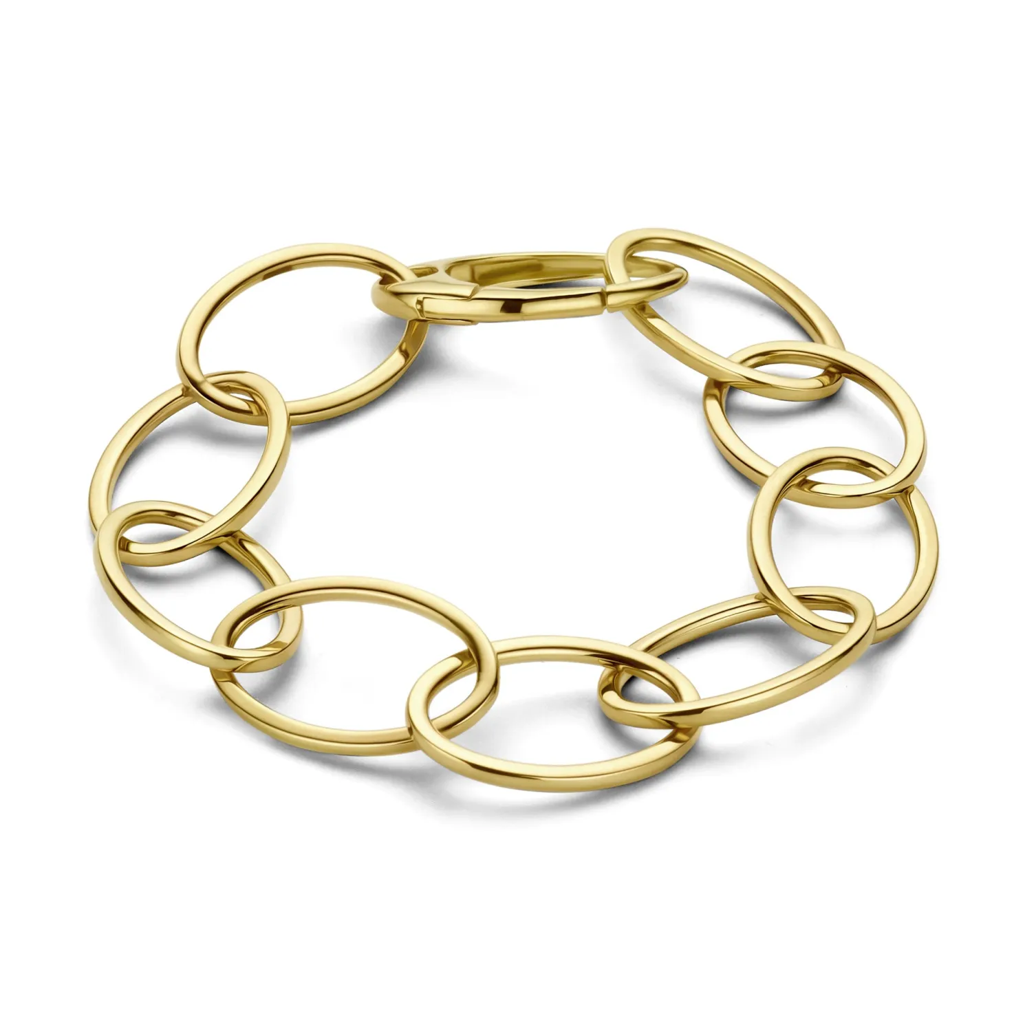 Aidee Annette 14 karaat gouden schakelarmband