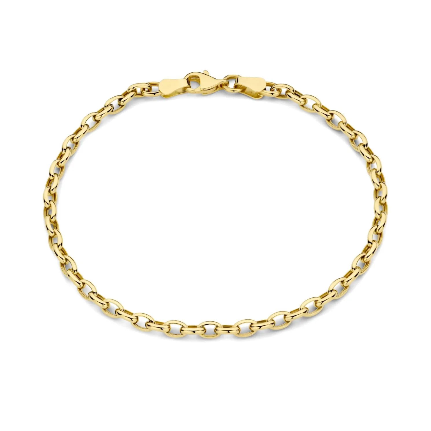 Aidee Camille 14 karaat gouden schakelarmband