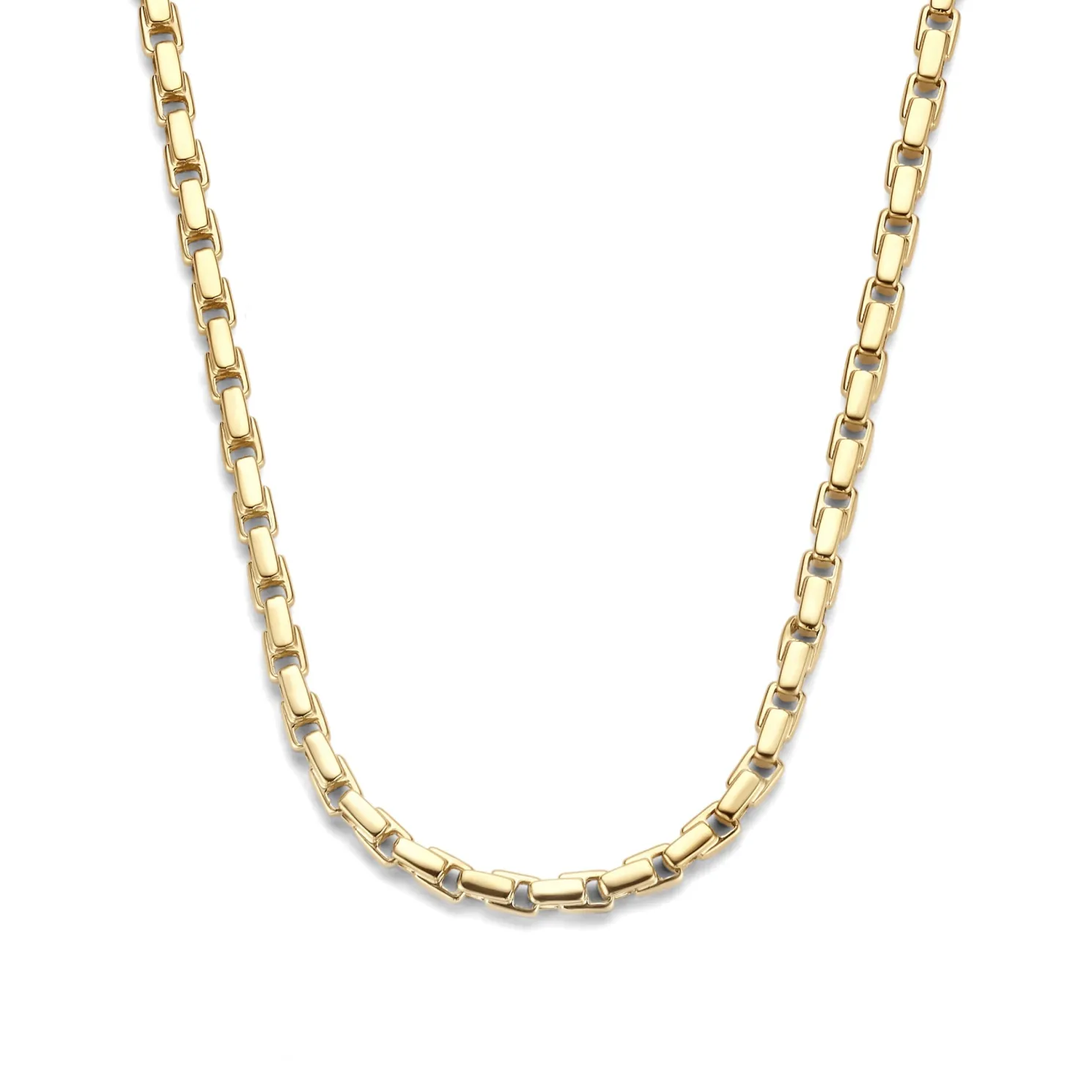 Aidee Gigi 14 karaat gouden collier met schakels