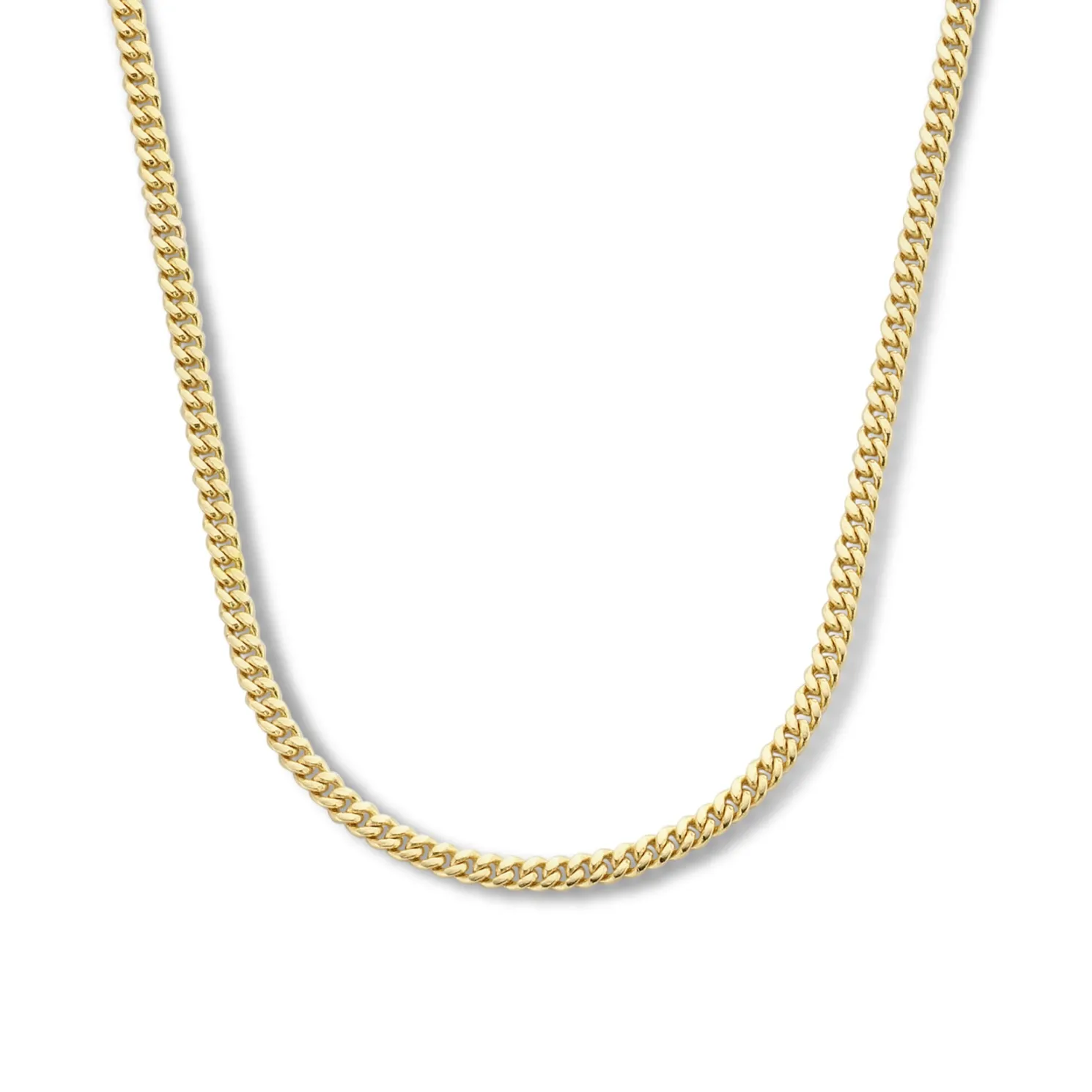 Aidee Julee 14 karaat gouden schakelketting