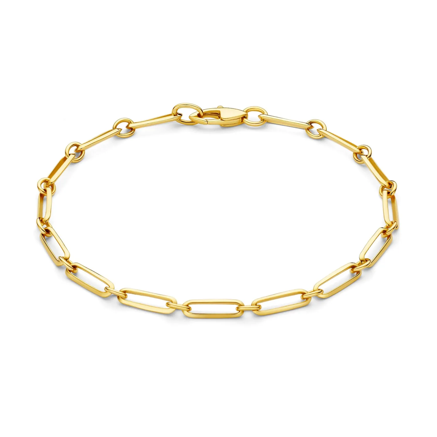 Aidee Raissa 14 karaat gouden schakelarmband