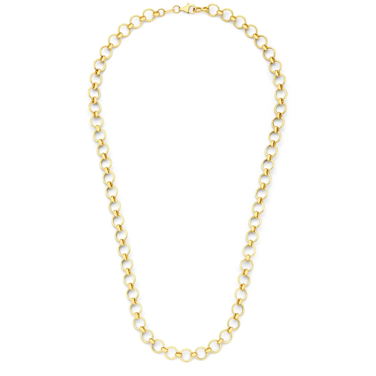 Belleville Axelle 14 karaat gouden schakelketting