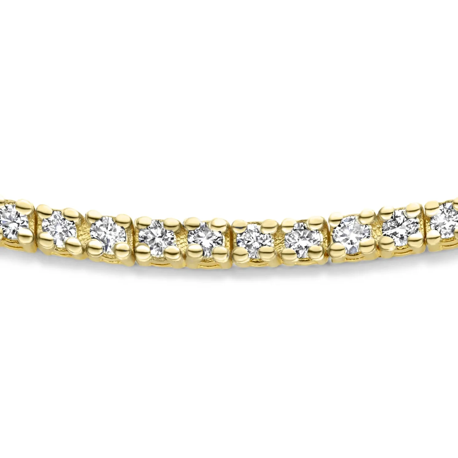 De la Paix Madeline 14 karaat gouden tennis armband met diamant 1.08 karaat