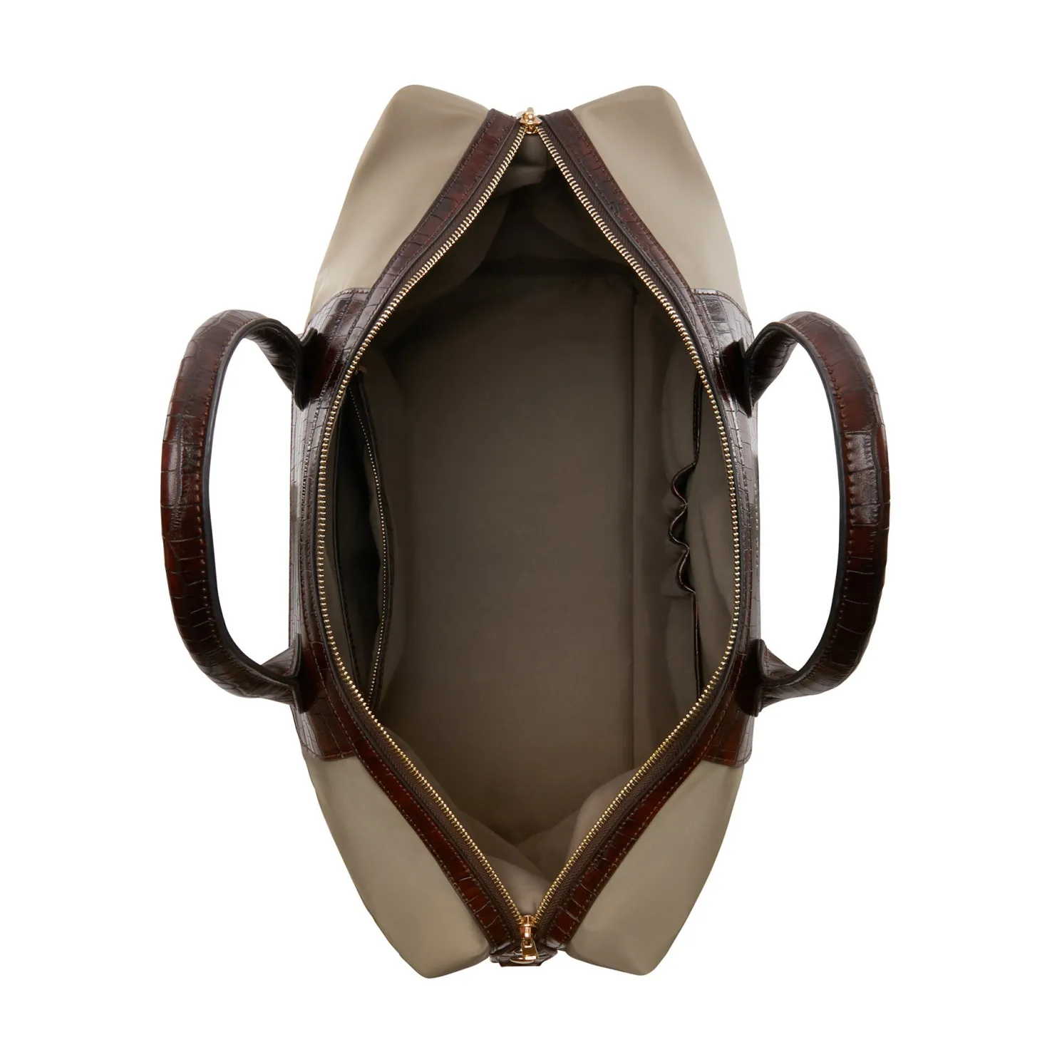 Du Louvre Celie taupe weekendtas klein