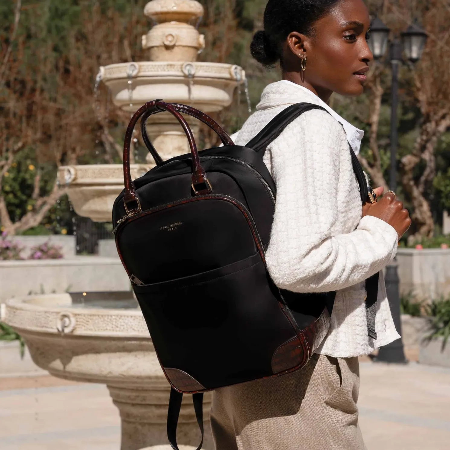 Du Louvre Cher zwarte rugzak