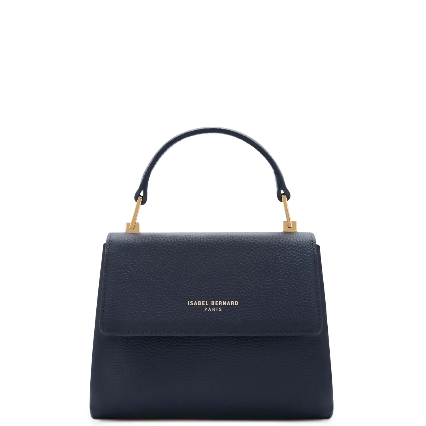 Femme Forte Heline blauwe leren handtas van kalfsleer