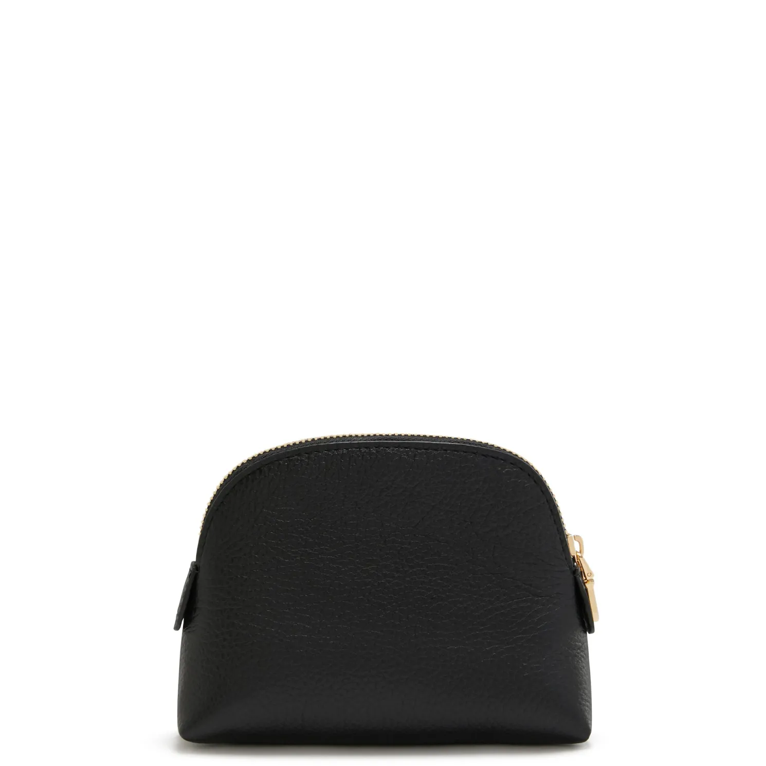 Honoré Babette zwarte leren toilettas van kalfsleer