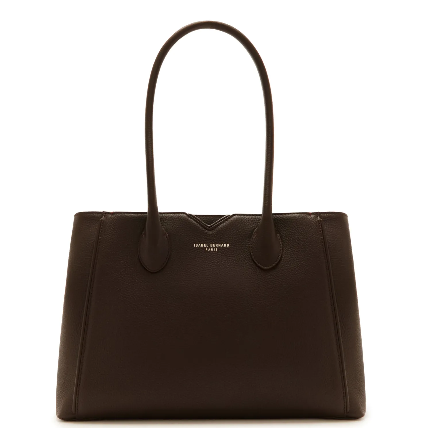 Honoré Cloe bruine leren handtas van kalfsleer