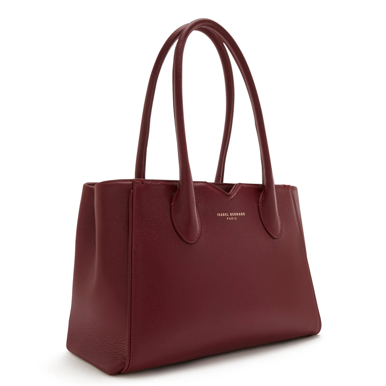 Honoré Cloe Midi bordeaux leren handtas van kalfsleer