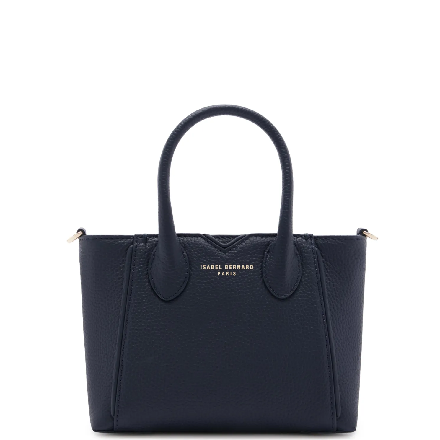 Honoré Cloe Mini blauwe leren handtas van kalfsleer