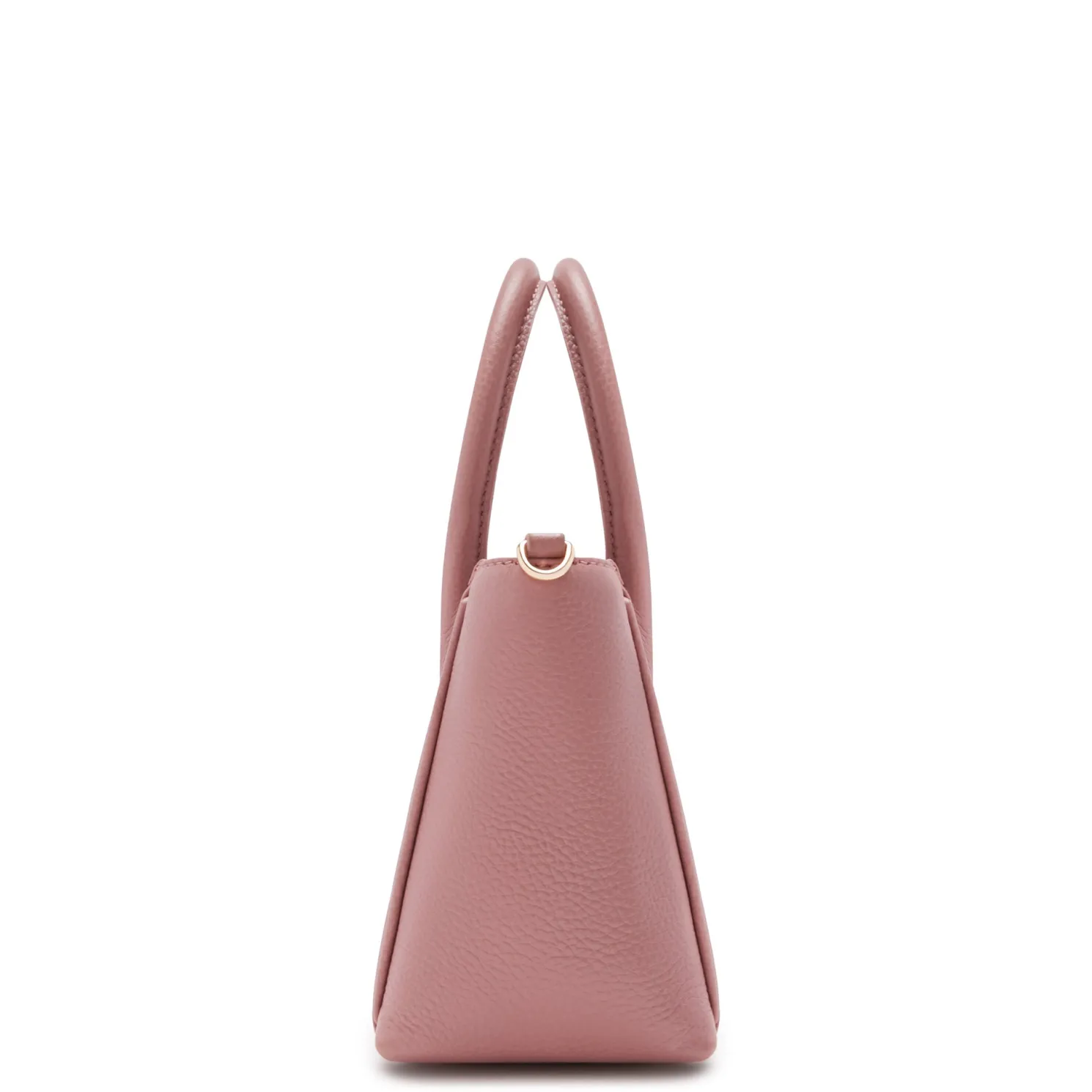 Honoré Cloe Mini roze leren handtas van kalfsleer