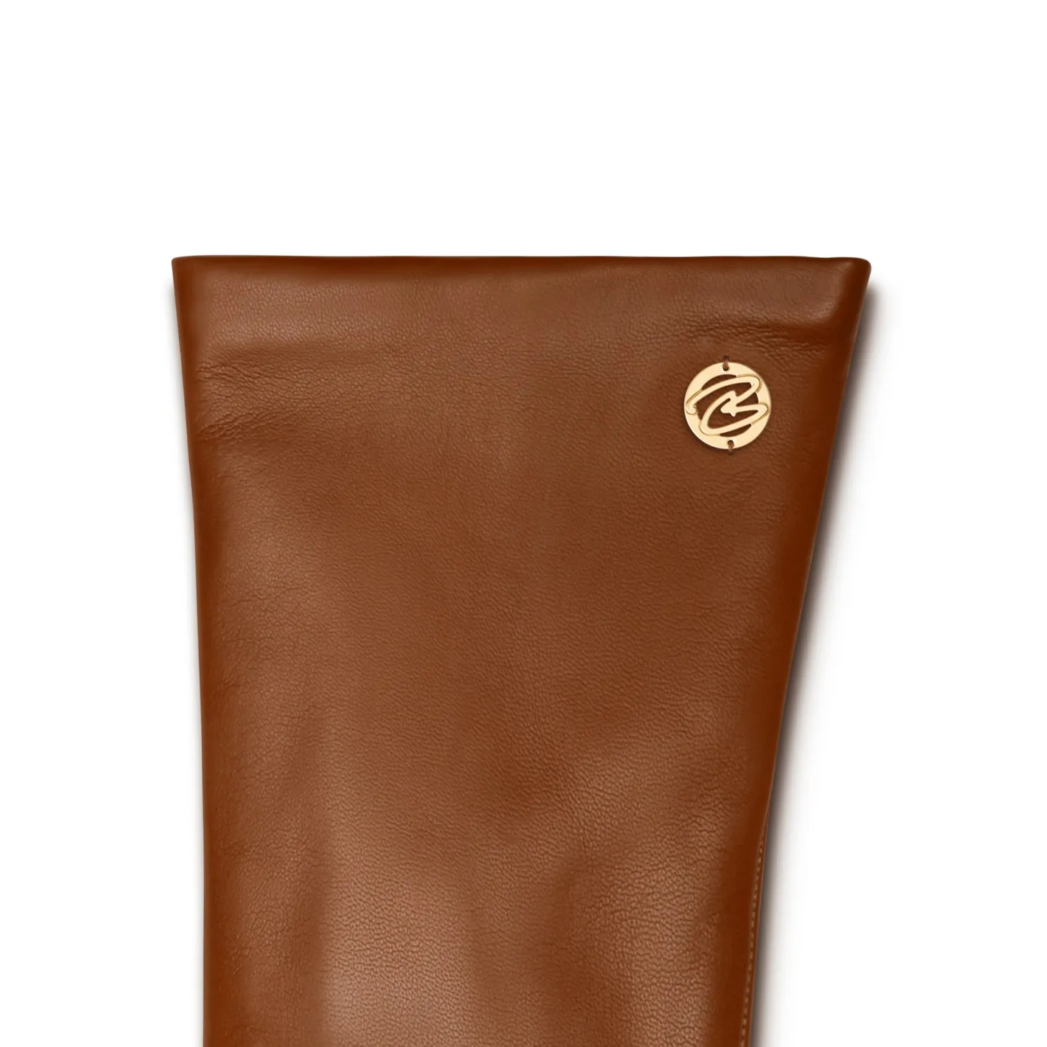 Honoré Eleanor cognac leren handschoenen van geitenleer