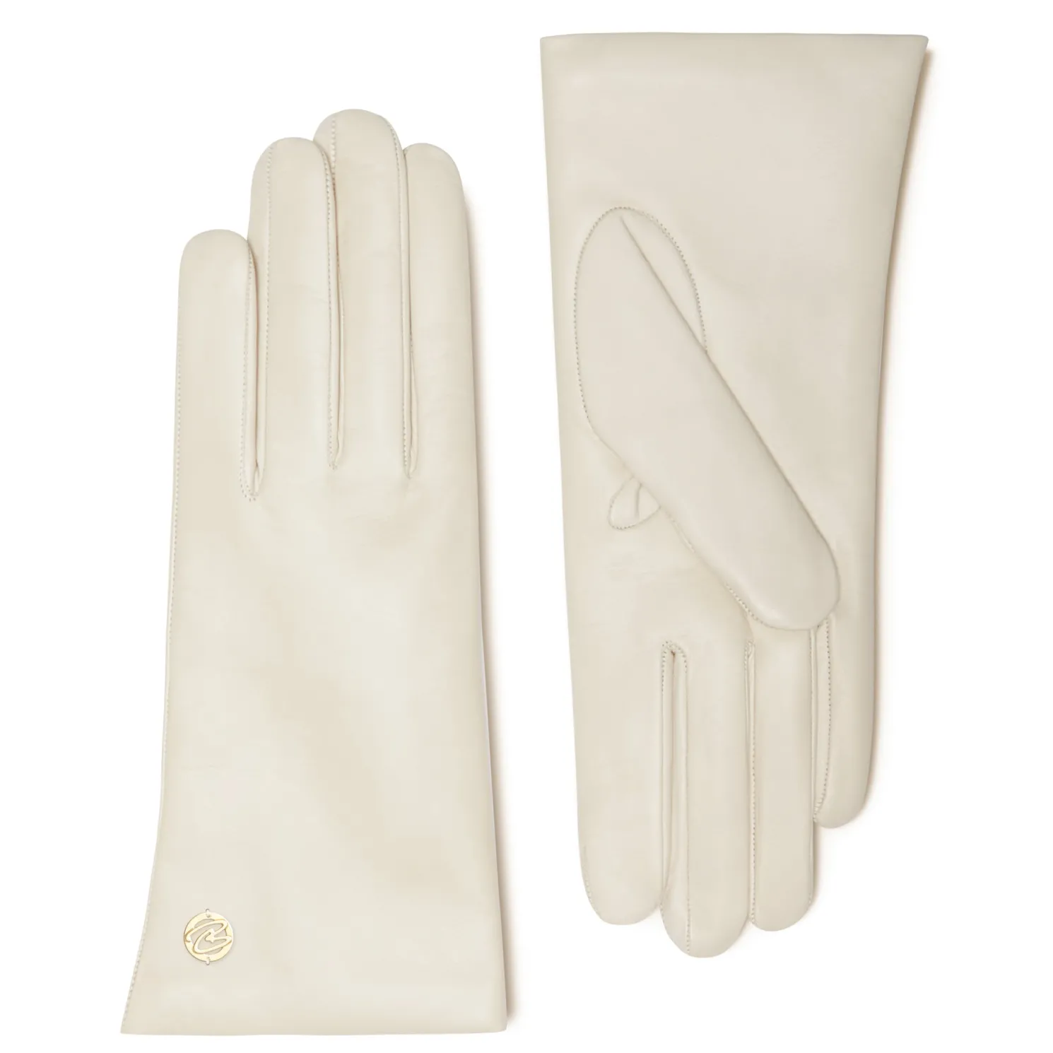 Honoré Eleanor crème leren handschoenen van geitenleer