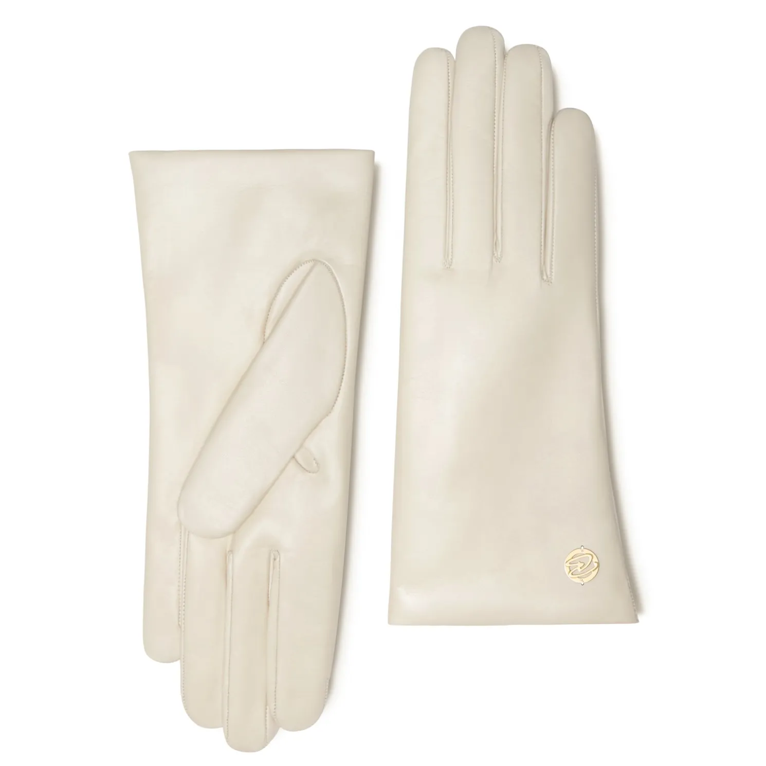 Honoré Eleanor crème leren handschoenen van geitenleer