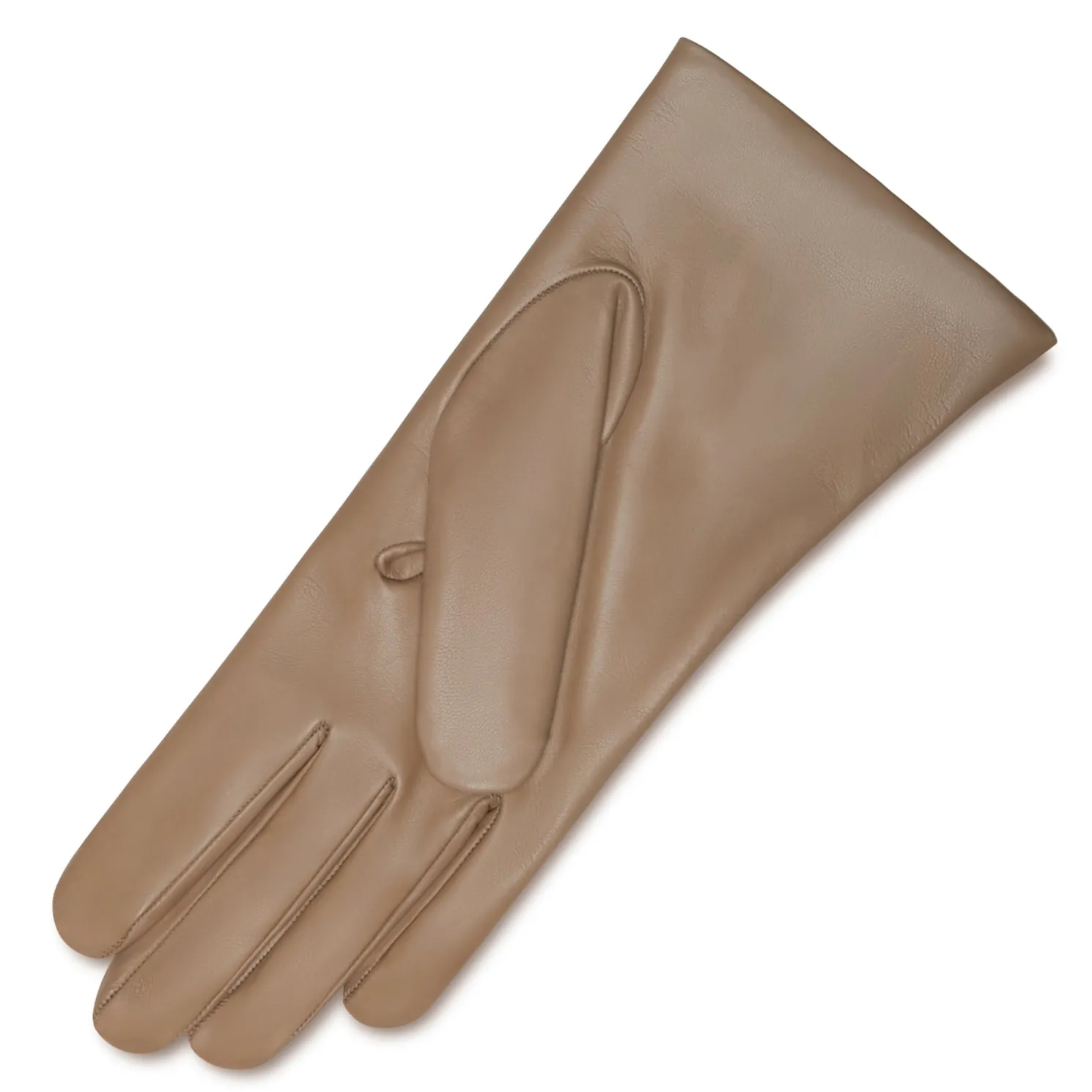 Honoré Eleanor taupe leren handschoenen van geitenleer