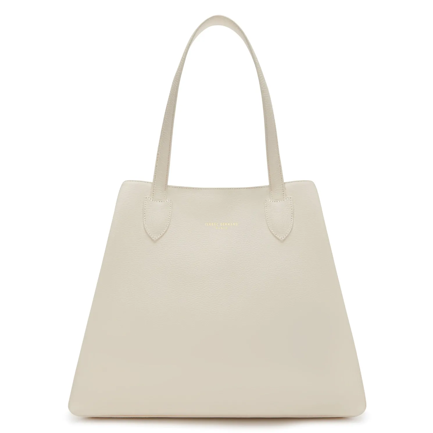 Honoré Francine crème leren shopper van kalfsleer