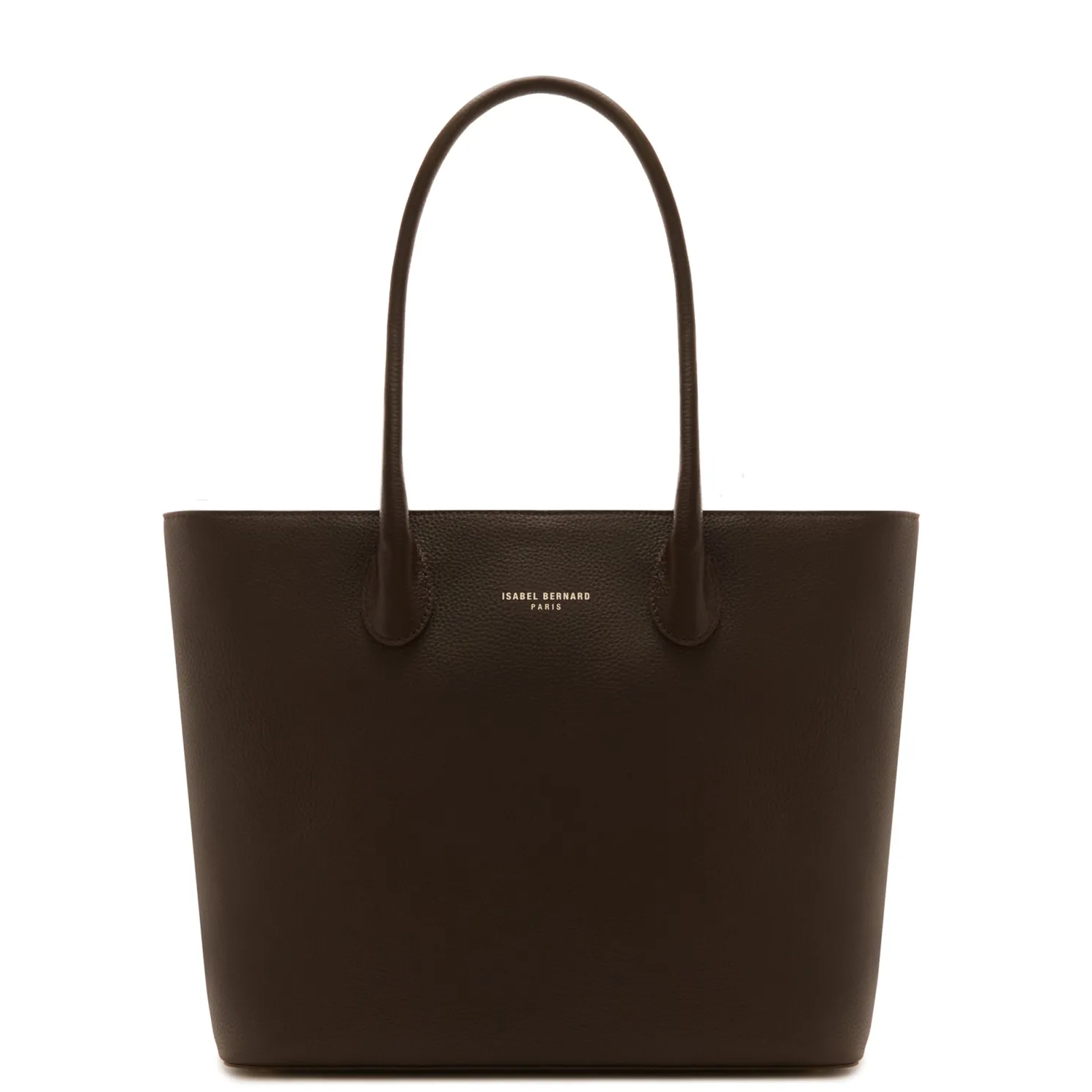 Honoré Lysanne bruine leren shopper van kalfsleer