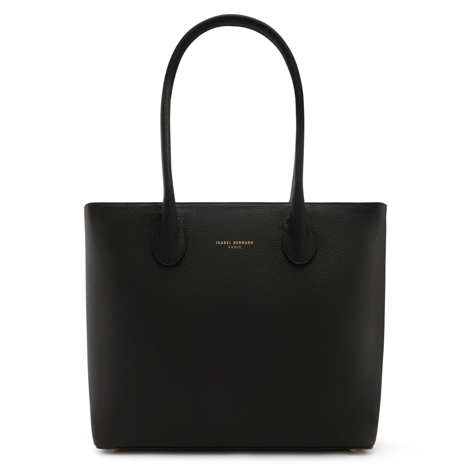 Honoré Lysanne zwarte leren shopper van kalfsleer