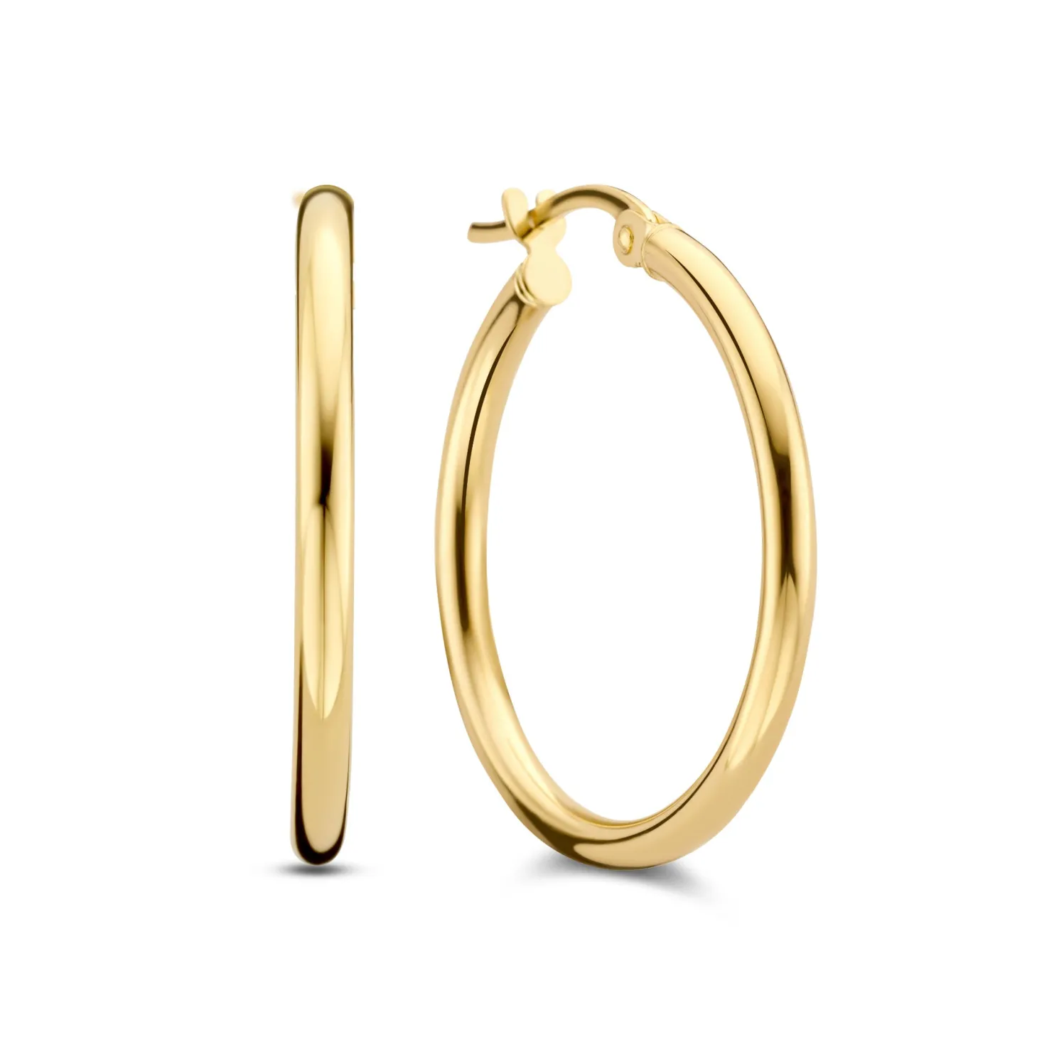 Rivoli Estelle 14 karaat gouden creolen