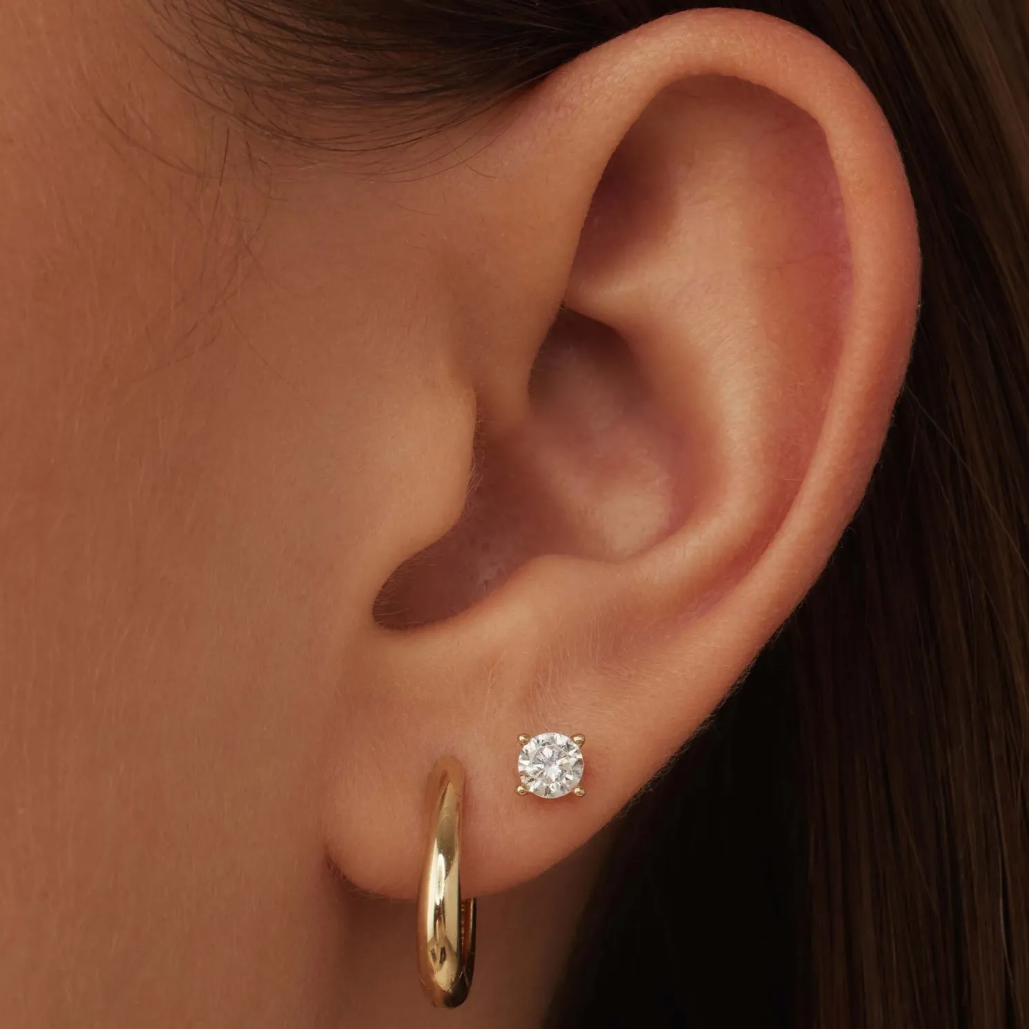 Rivoli Maryn 14 karaat gouden creolen