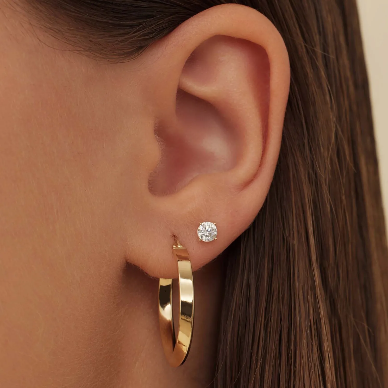 Rivoli Maryn 14 karaat gouden creolen