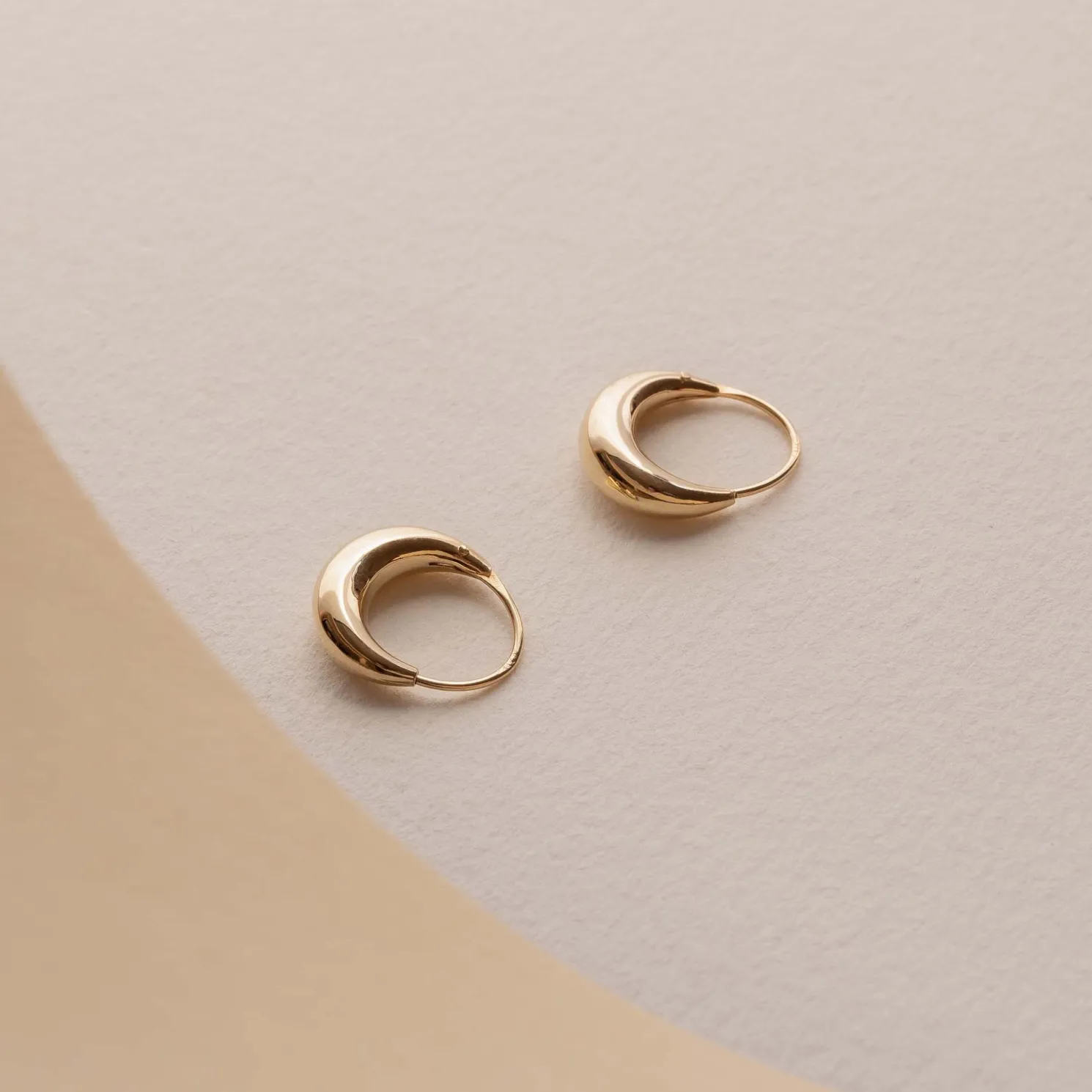 Rivoli Maryn 14 karaat gouden creolen