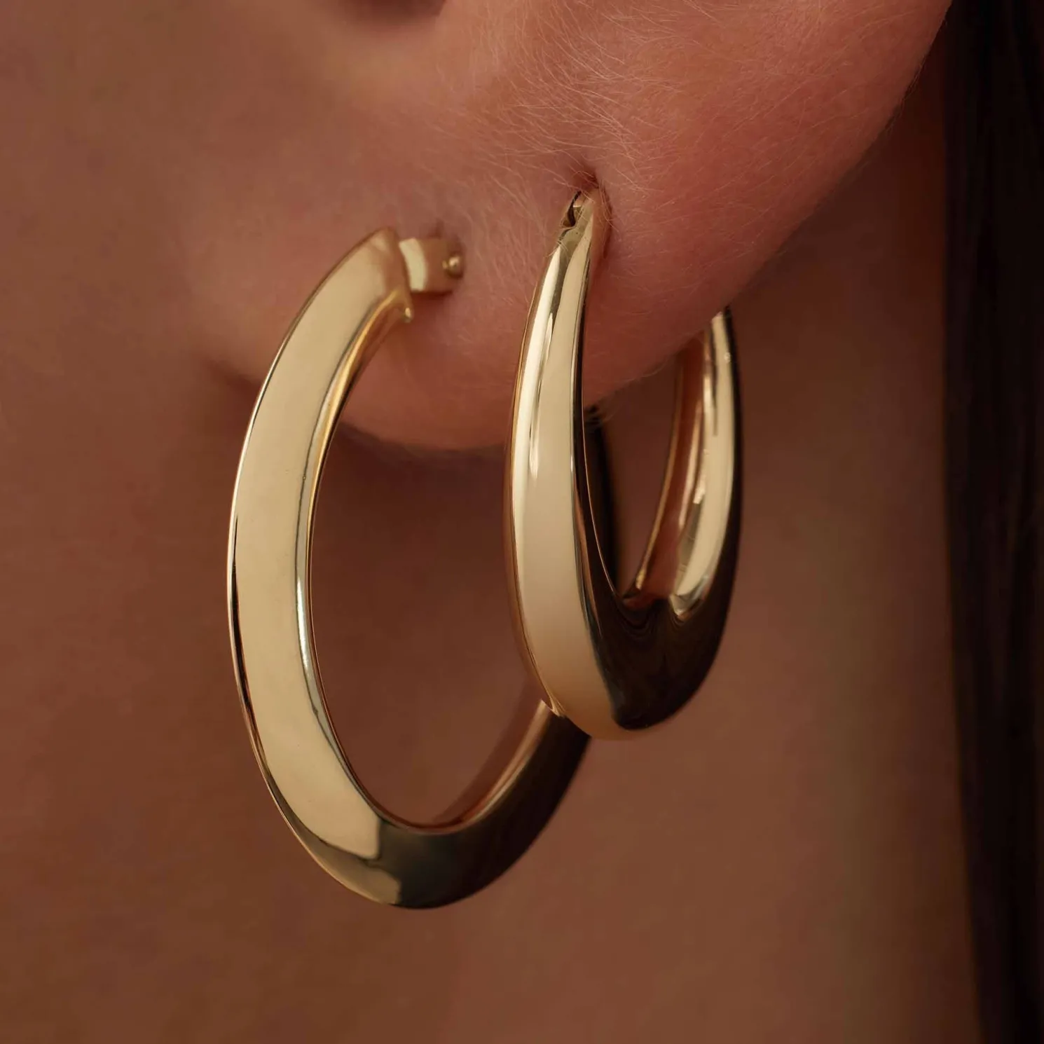 Rivoli Maryn 14 karaat gouden oorhangers