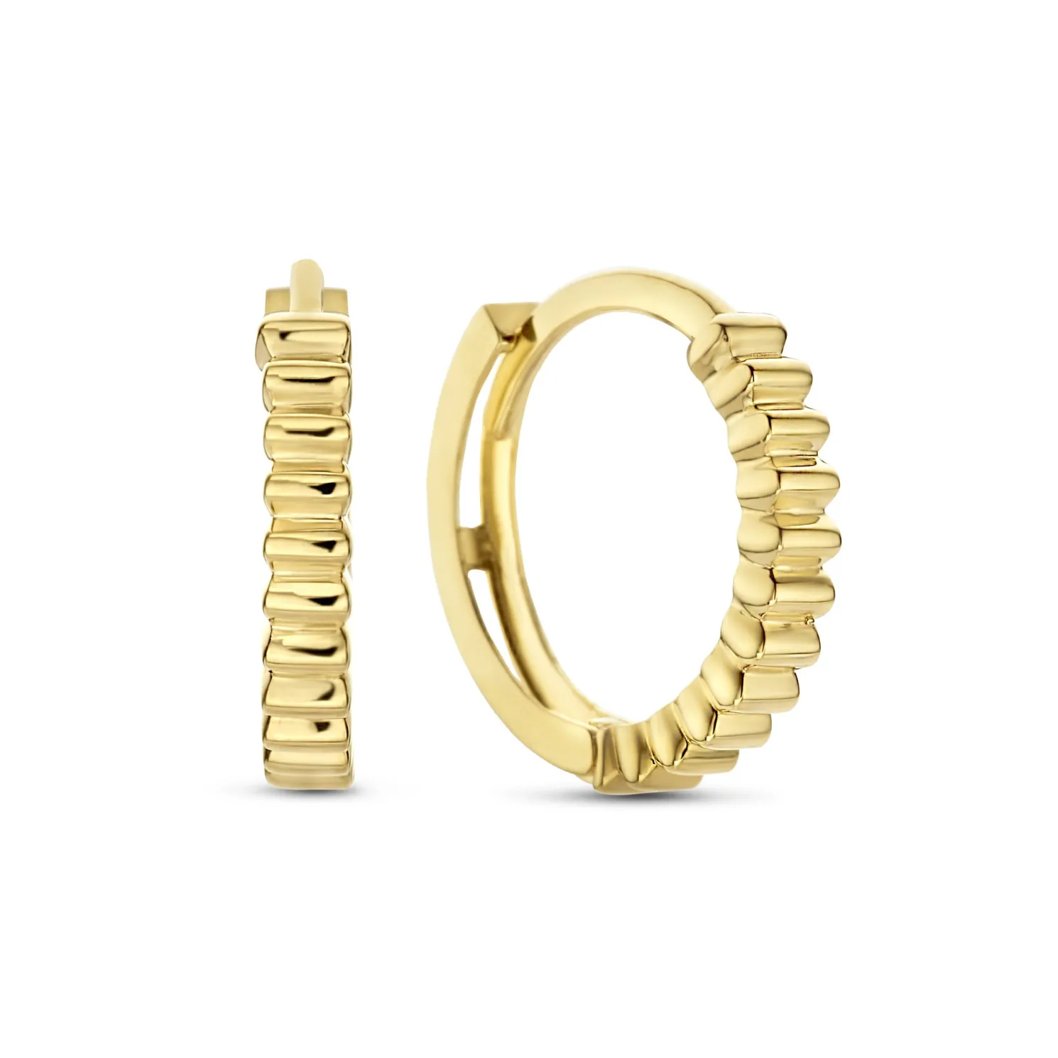 Rivoli Montgallet 14 karaat gouden creolen