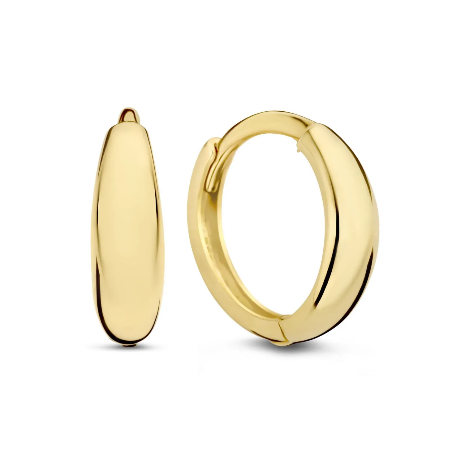 Rivoli Morgane 14 karaat gouden creolen