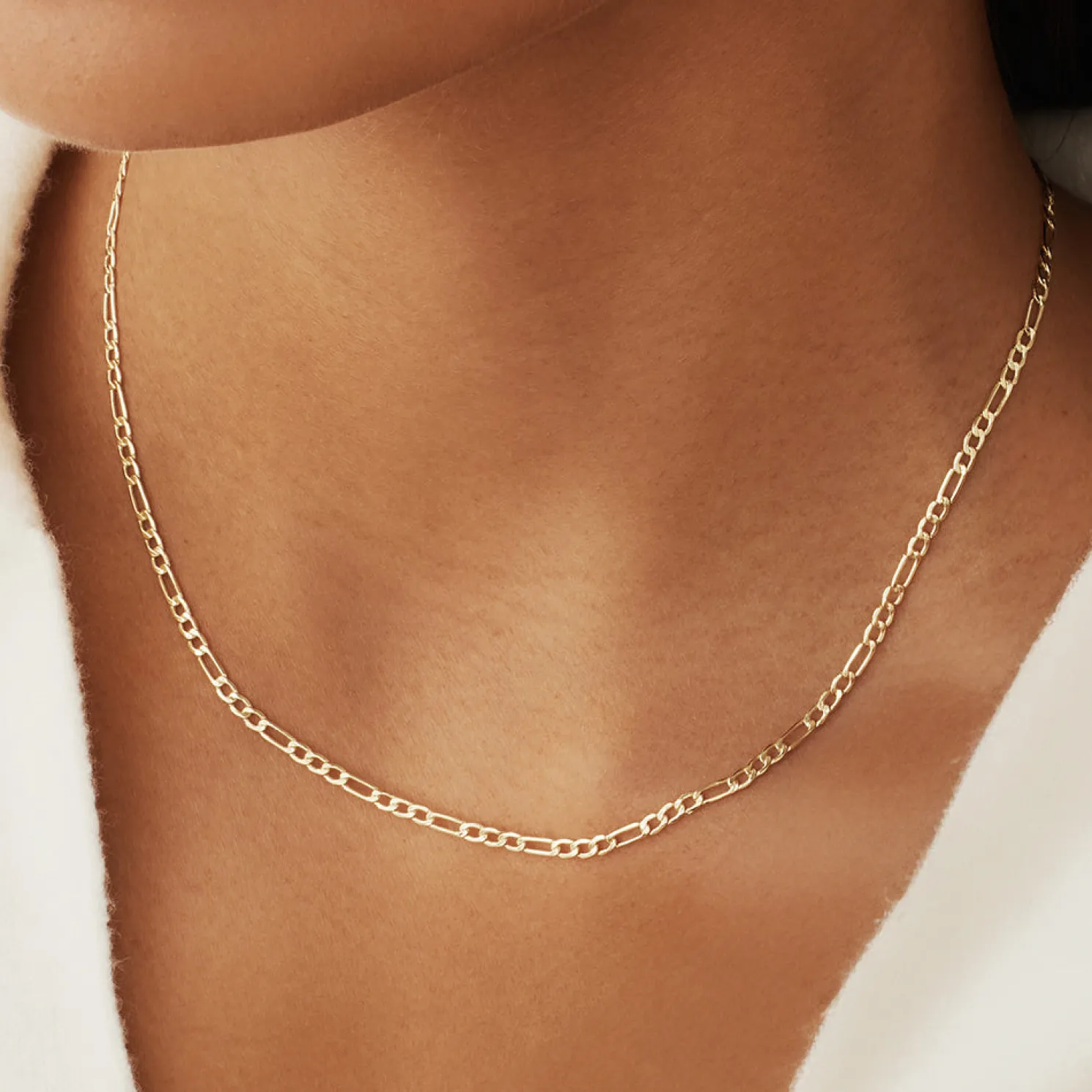 Rivoli Nina 14 karaat gouden collier met koningsschakel