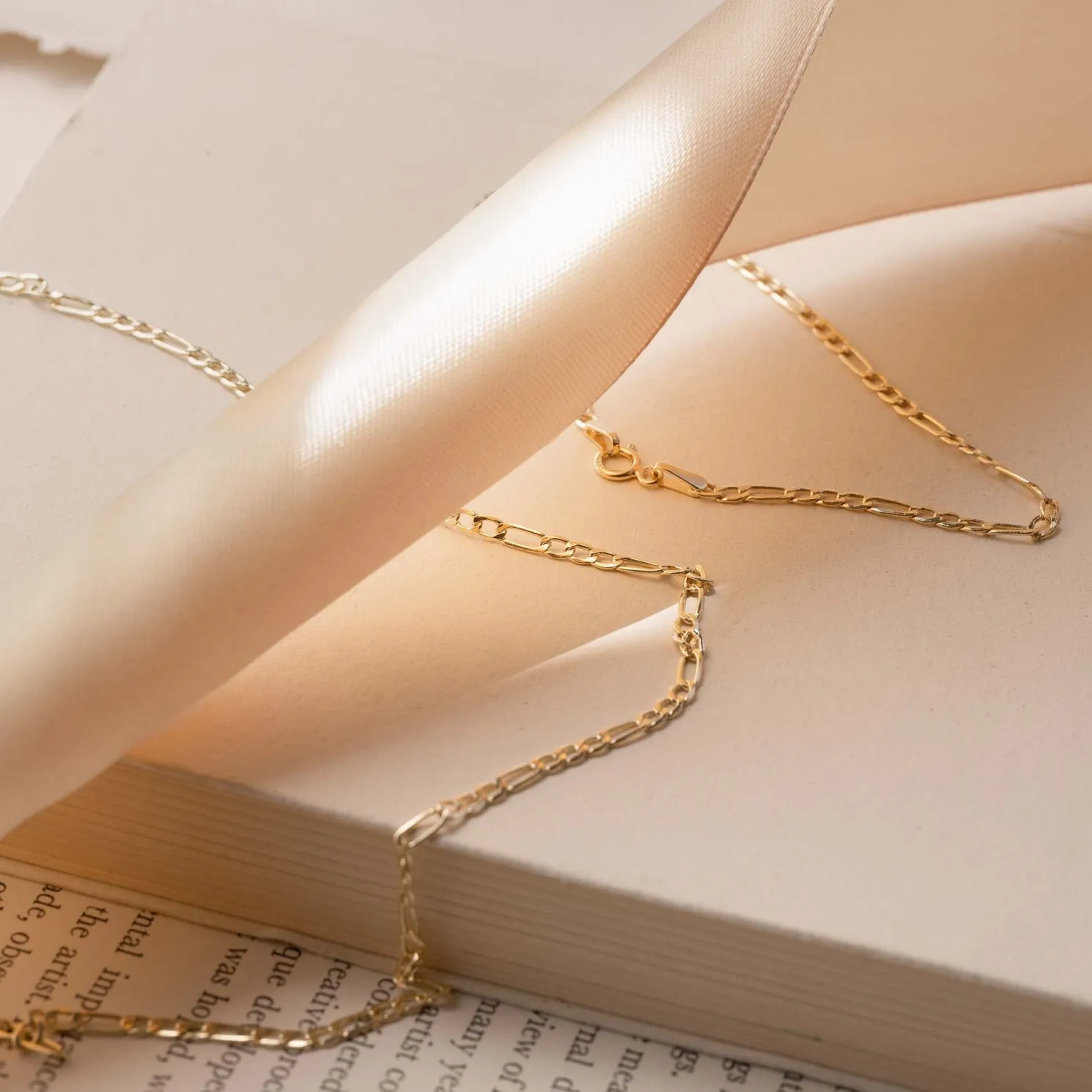 Rivoli Nina 14 karaat gouden collier met koningsschakel