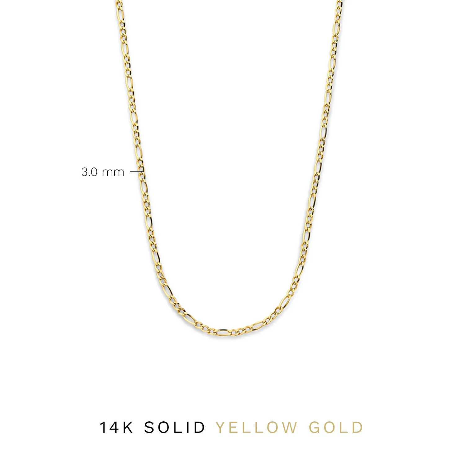 Rivoli Nina 14 karaat gouden collier met koningsschakel