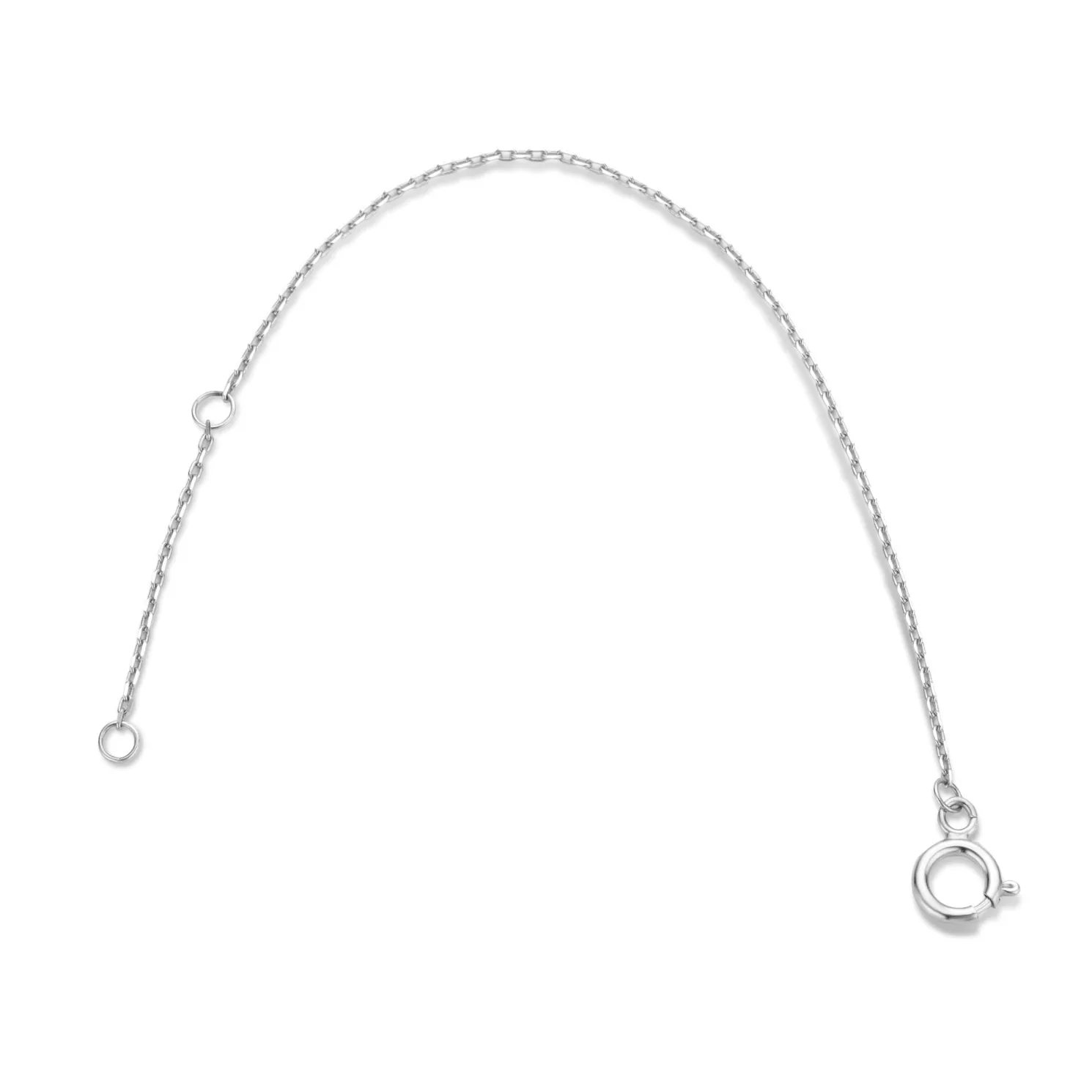 Saint Germain Nicole 14 karaat witgouden collier verlengstuk