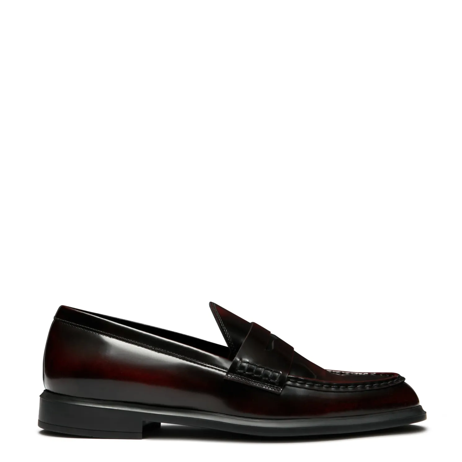 Vendôme Blandine bordeaux loafers van spazzolato leer