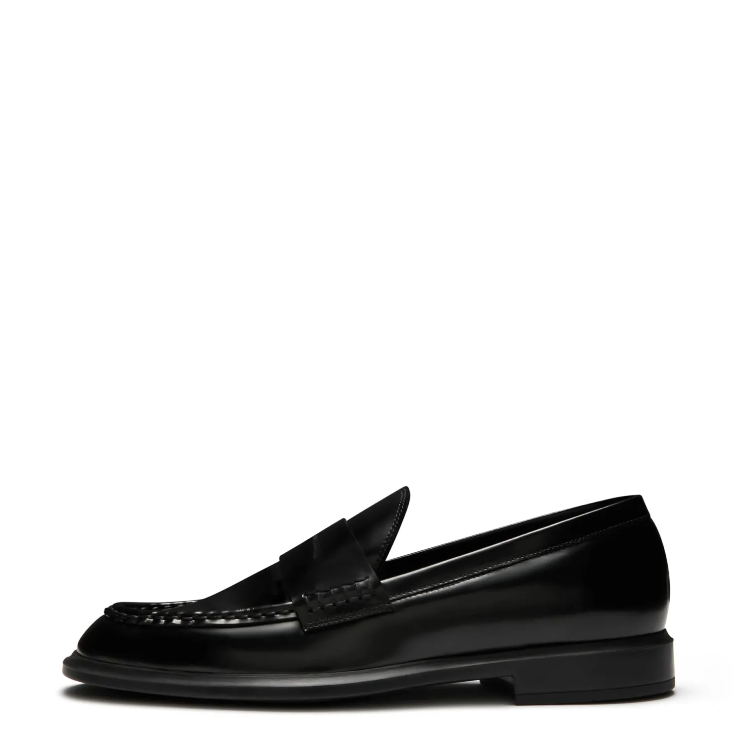 Vendôme Blandine zwarte loafers van spazzolato leer