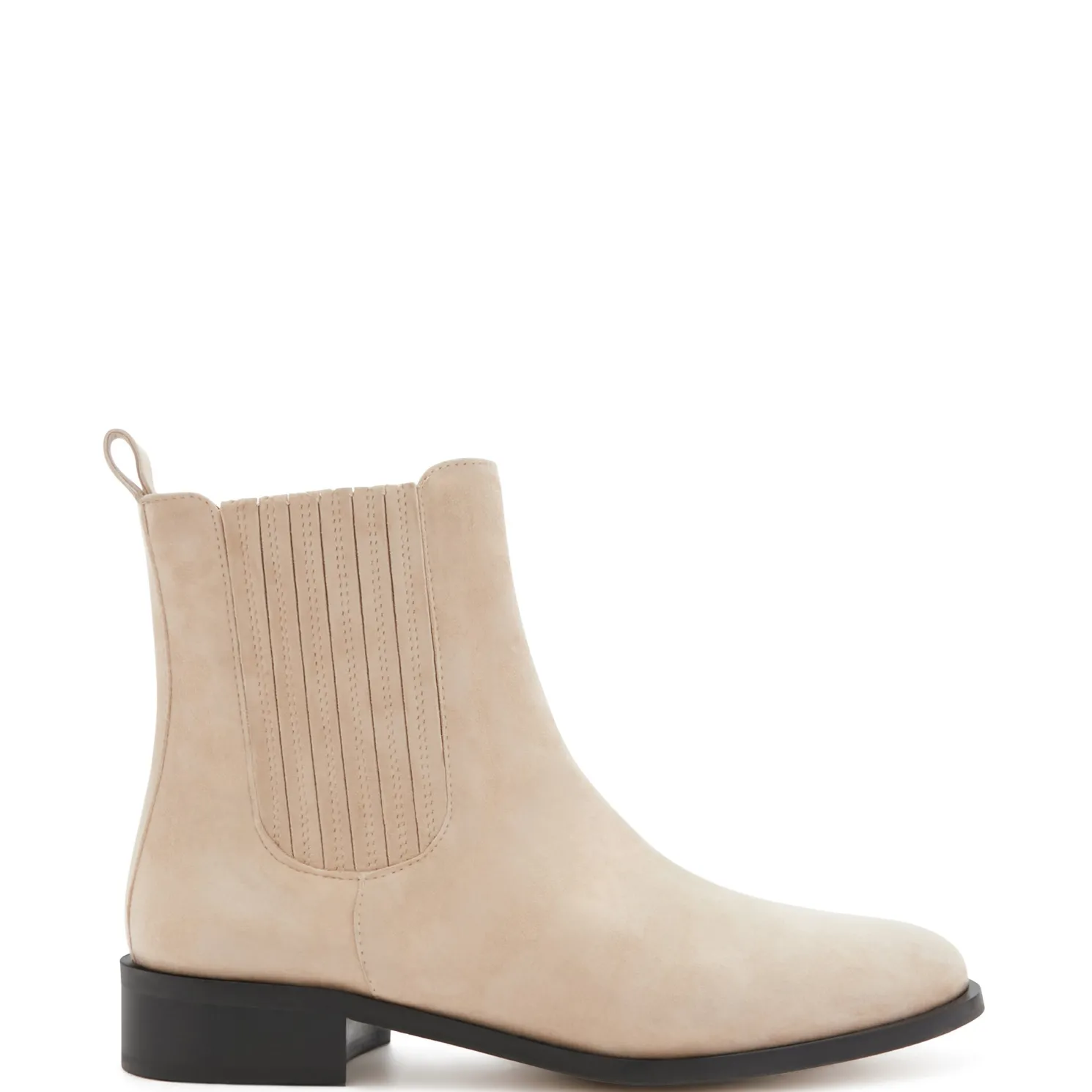 Vendôme Chey beige suède chelsea boots