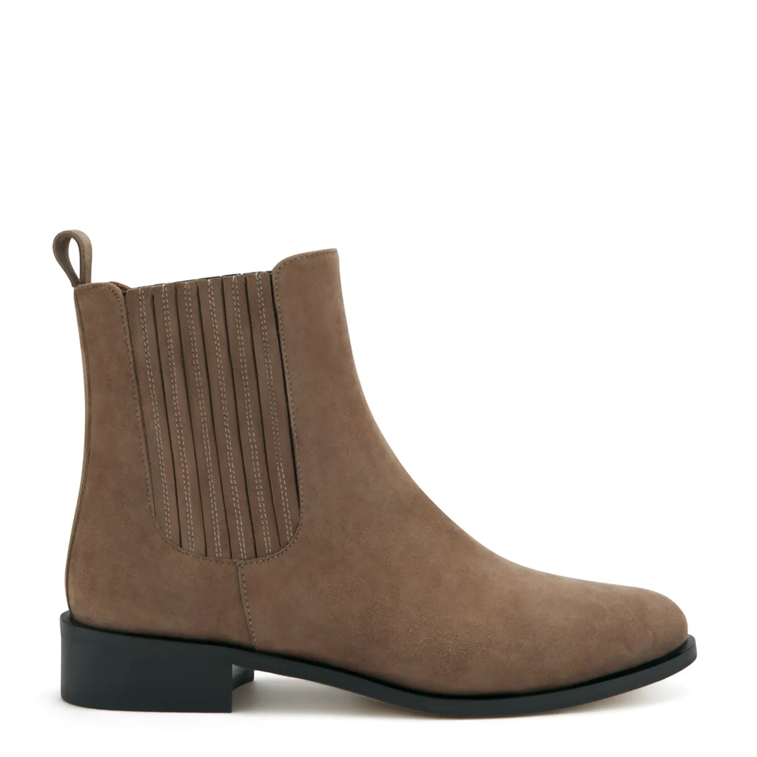 Vendôme Chey taupe suède chelsea boots