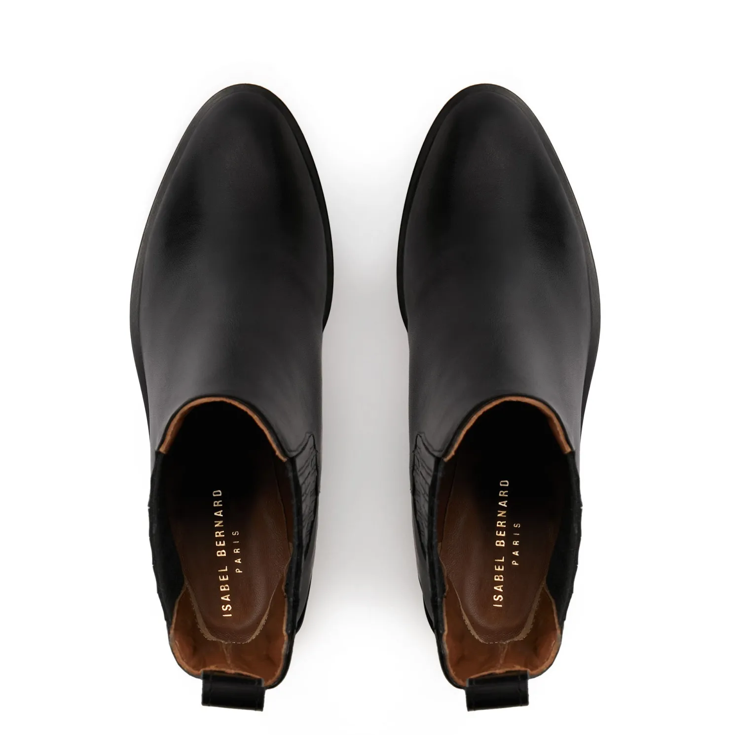 Vendôme Chey zwarte leren chelsea boots van kalfsleer