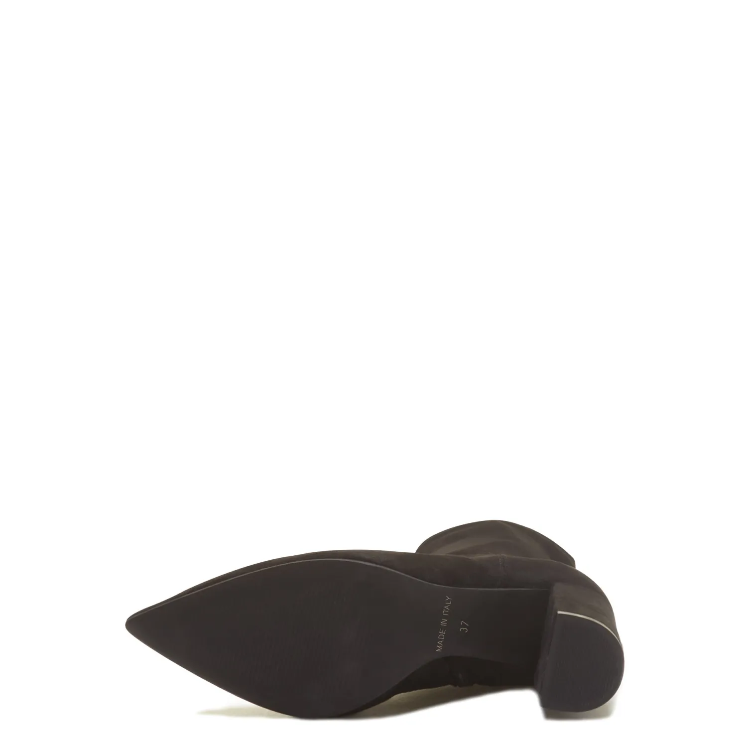 Vendôme Fem zwarte nylonstretch suède heels