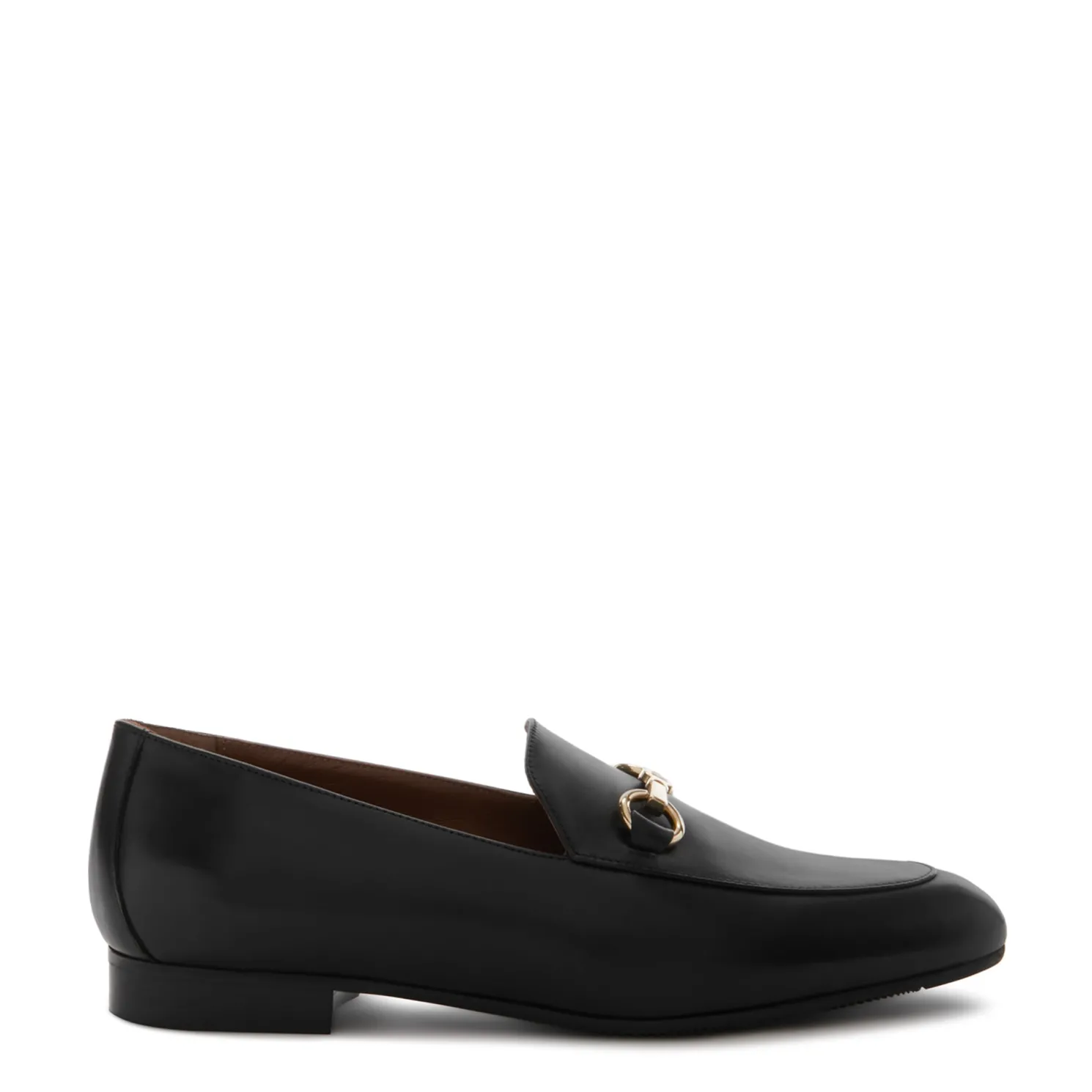 Vendôme Fleur zwarte leren loafers van kalfsleer