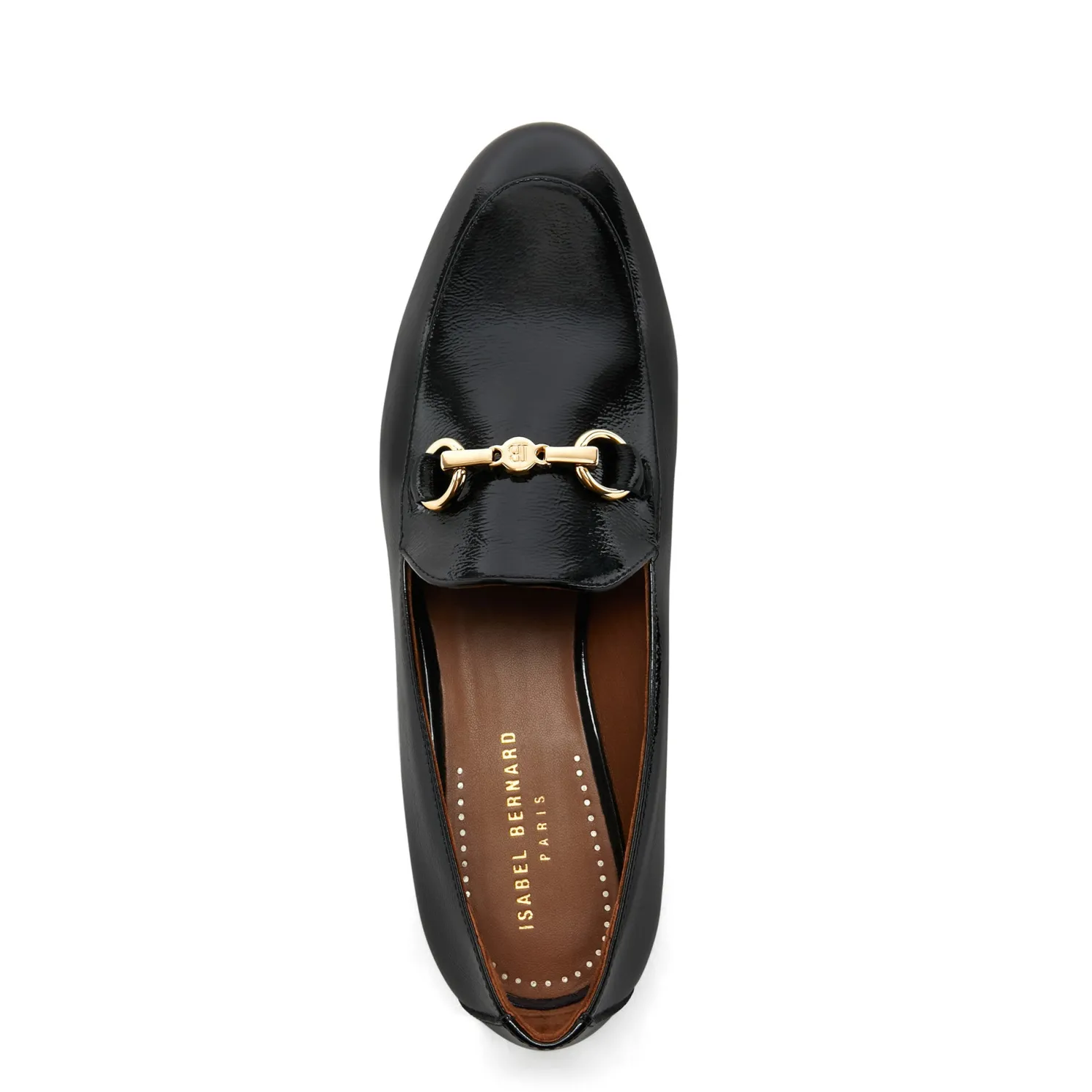 Vendôme Fleur zwarte lakleren loafers van kalfsleer