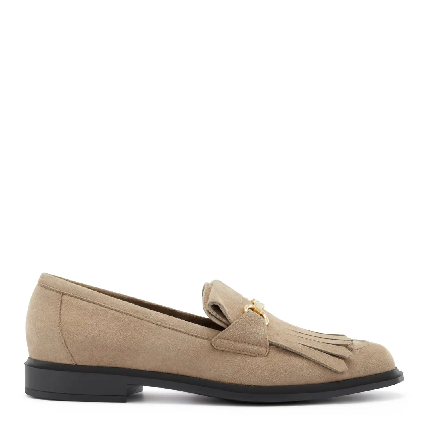 Vendôme Lave taupe suède loafers