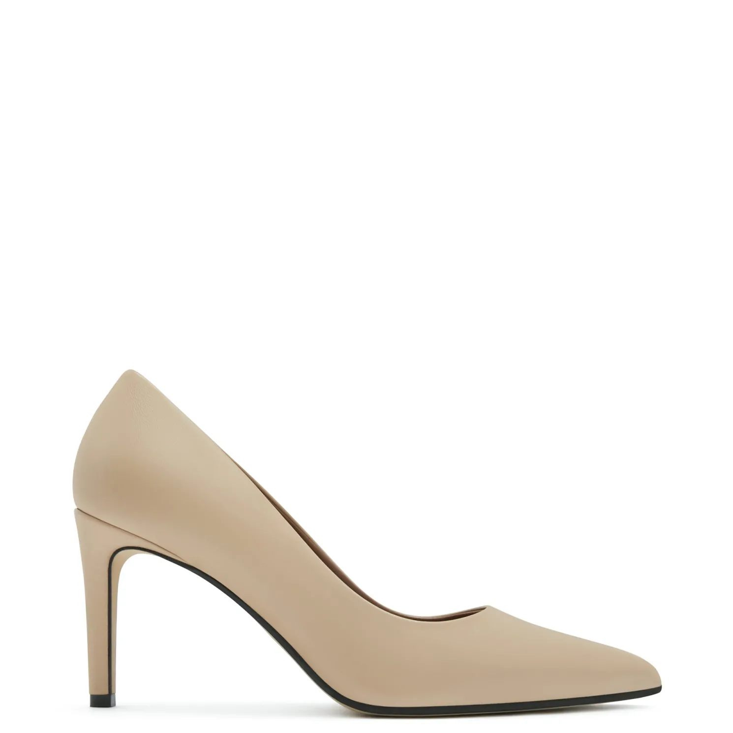 Vendôme Lianne beige leren pumps van kalfsleer