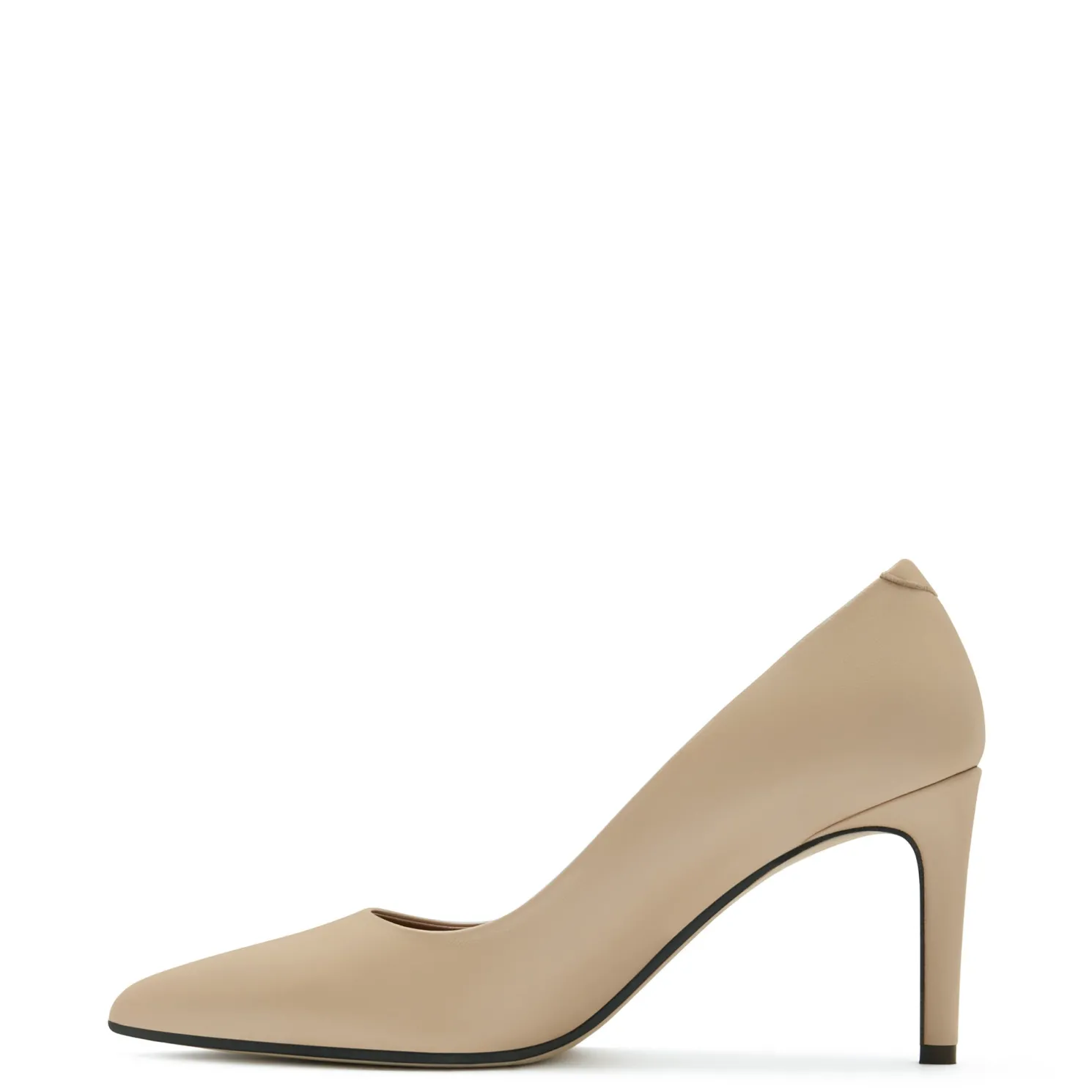 Vendôme Lianne beige leren pumps van kalfsleer