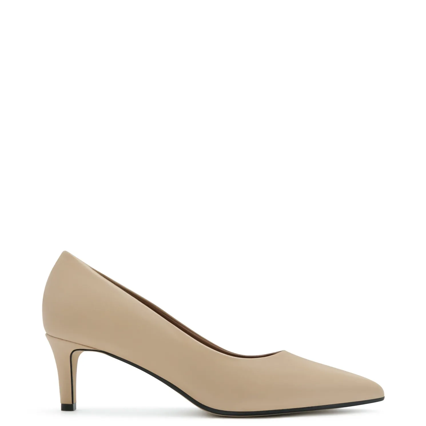 Vendôme Loraine beige leren pumps van kalfsleer