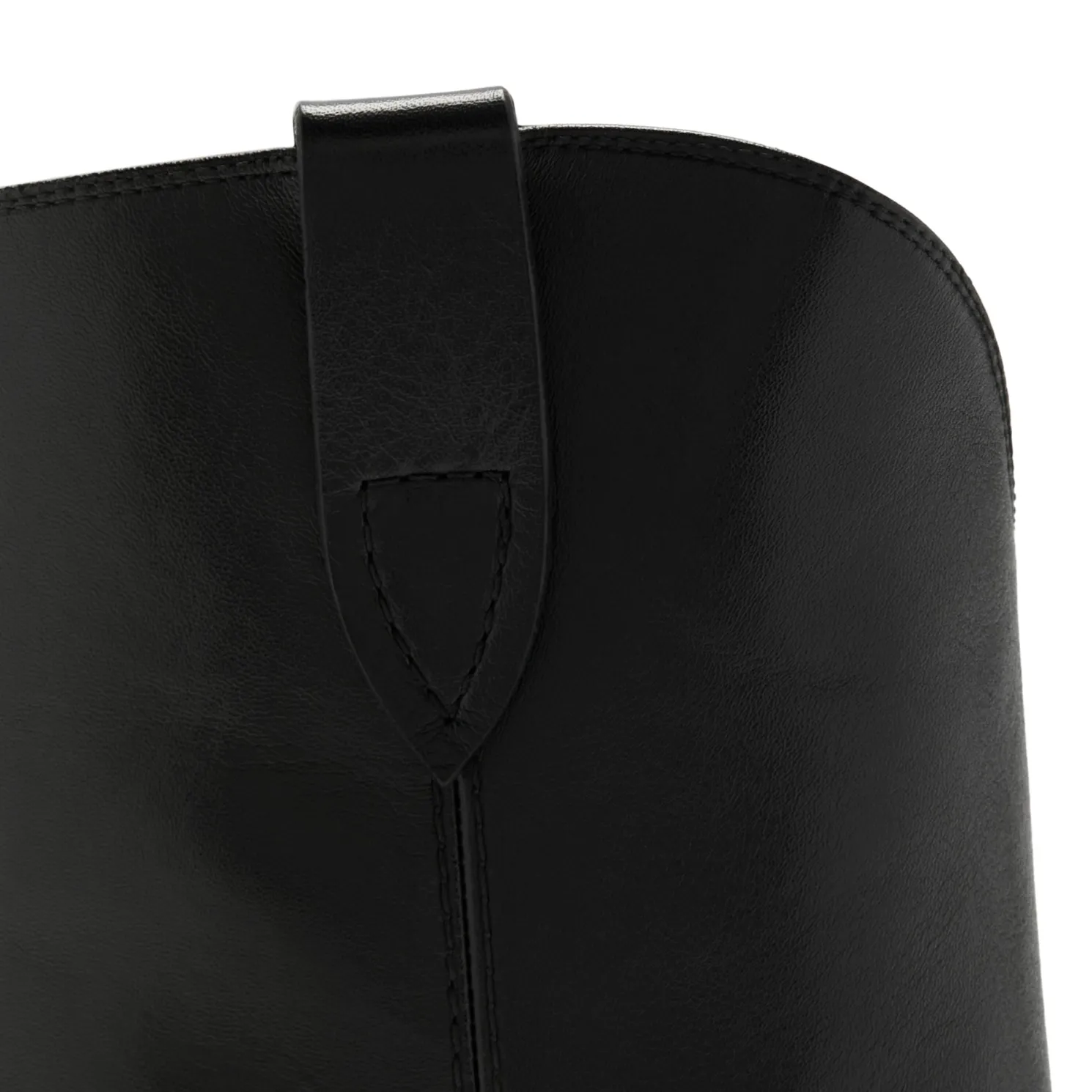 Vendôme Louane zwarte leren laarzen van kalfsleer