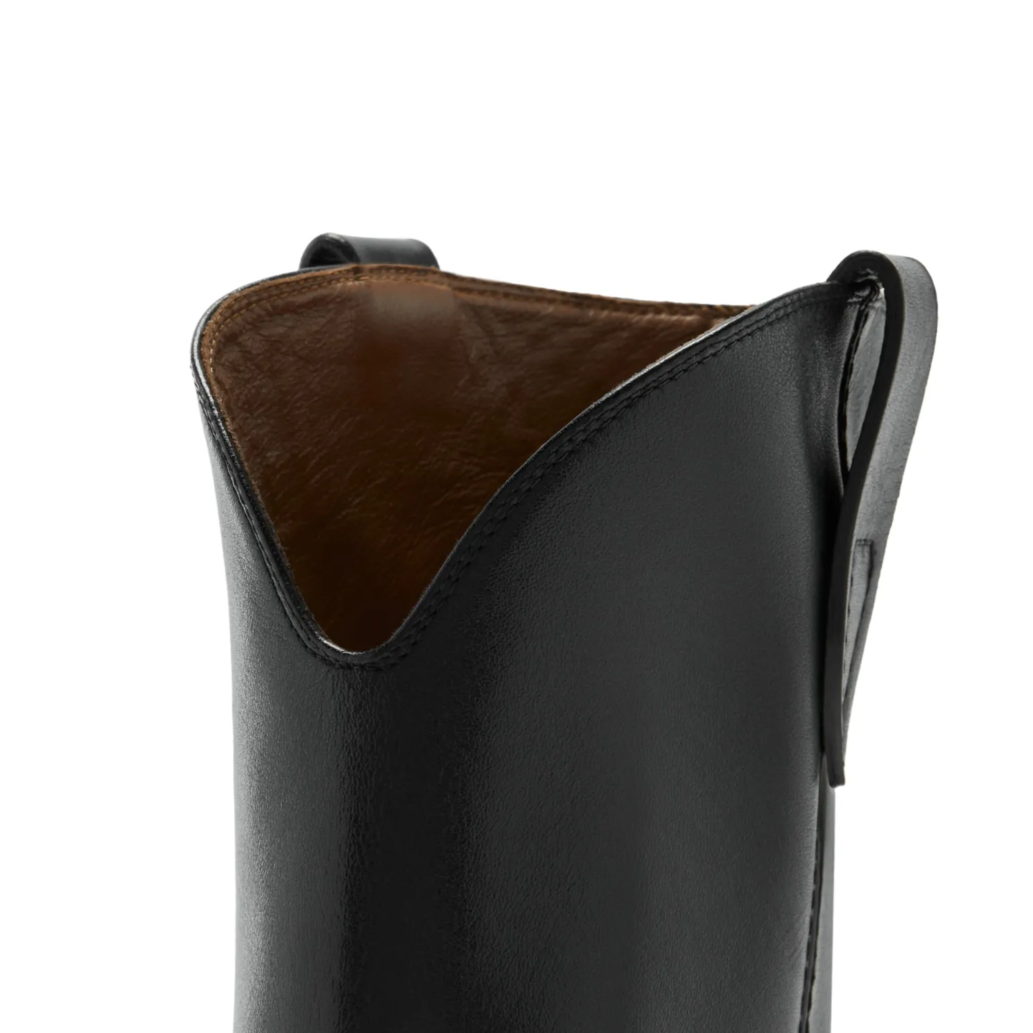 Vendôme Louane zwarte leren laarzen van kalfsleer