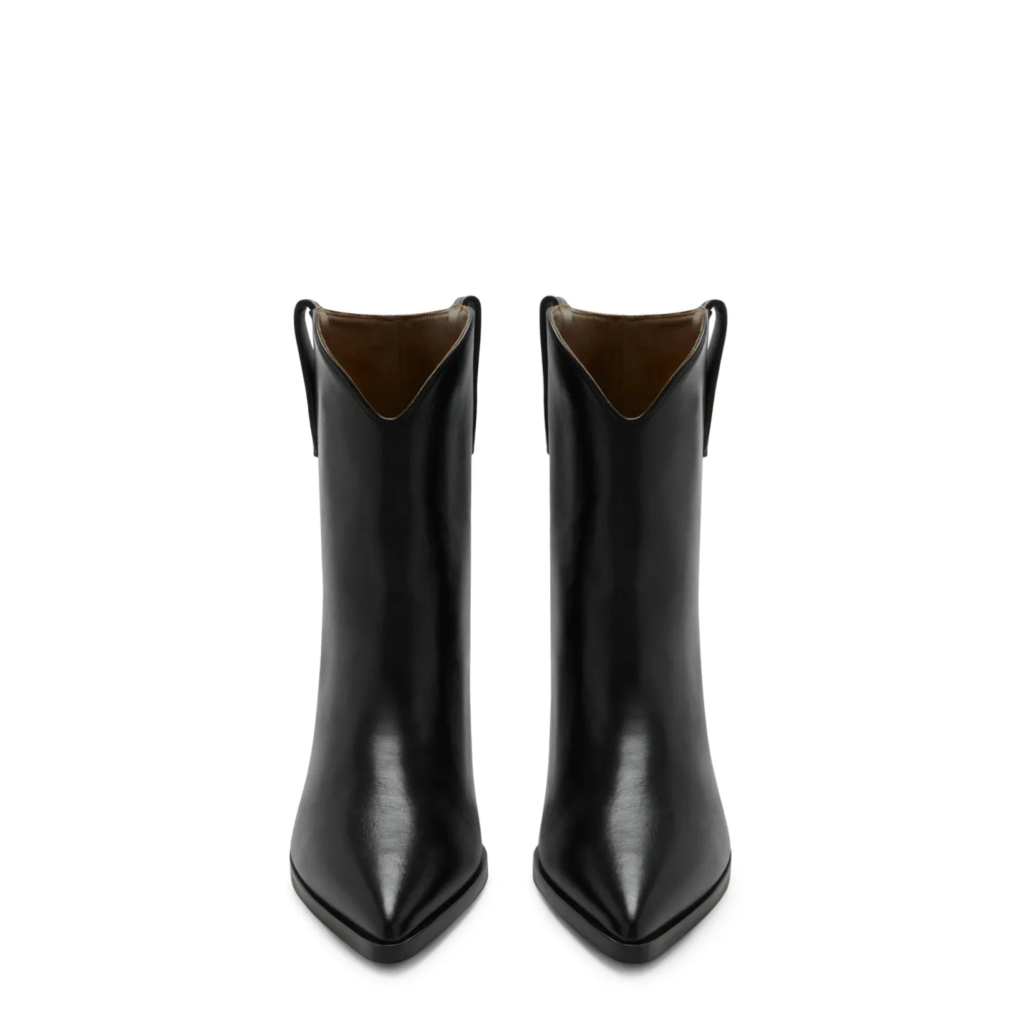 Vendôme Louane zwarte leren laarzen van kalfsleer