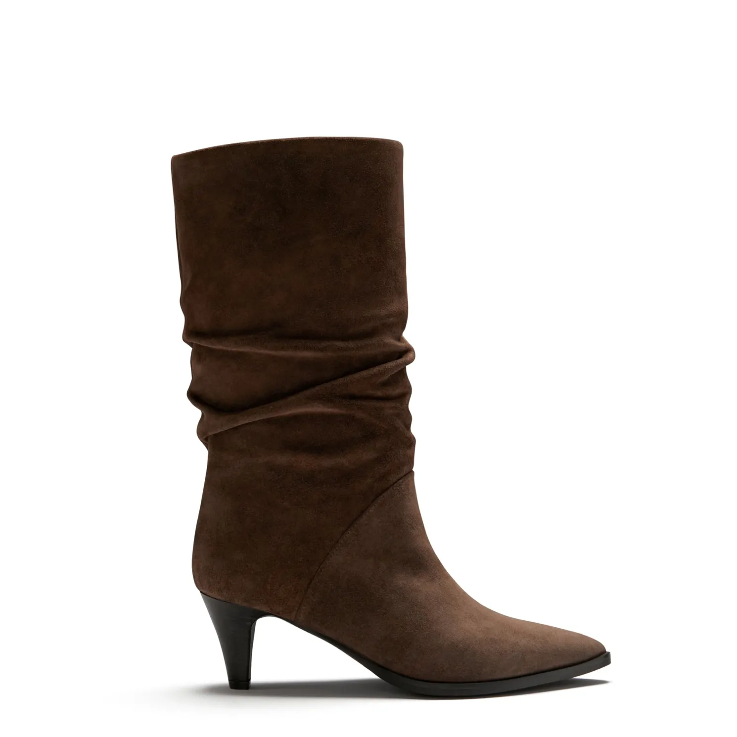 Vendôme Margot bruine suède laarzen