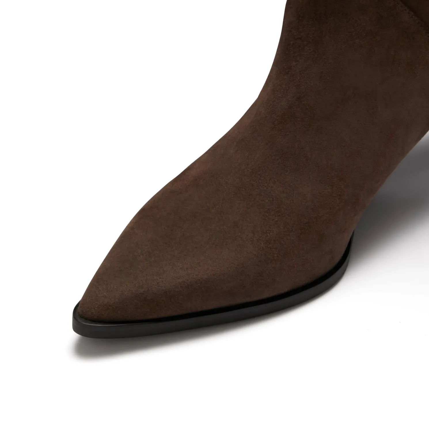 Vendôme Margot bruine suède laarzen